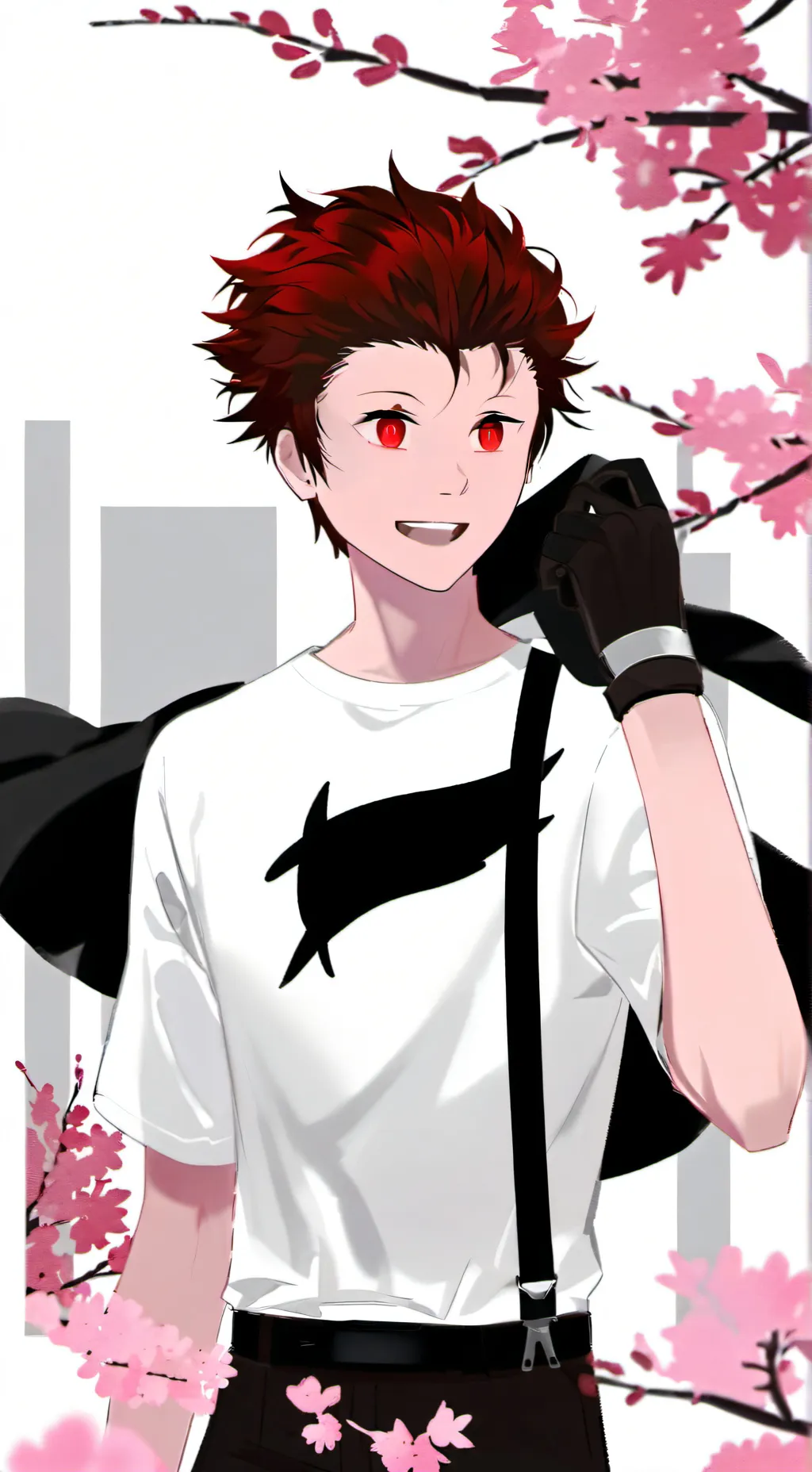 ai character: ✟🃁Гекор🗯† background