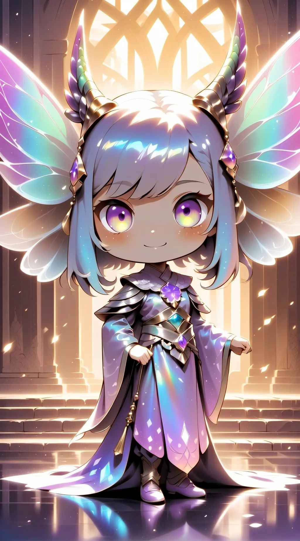 ai character: Dandy  background