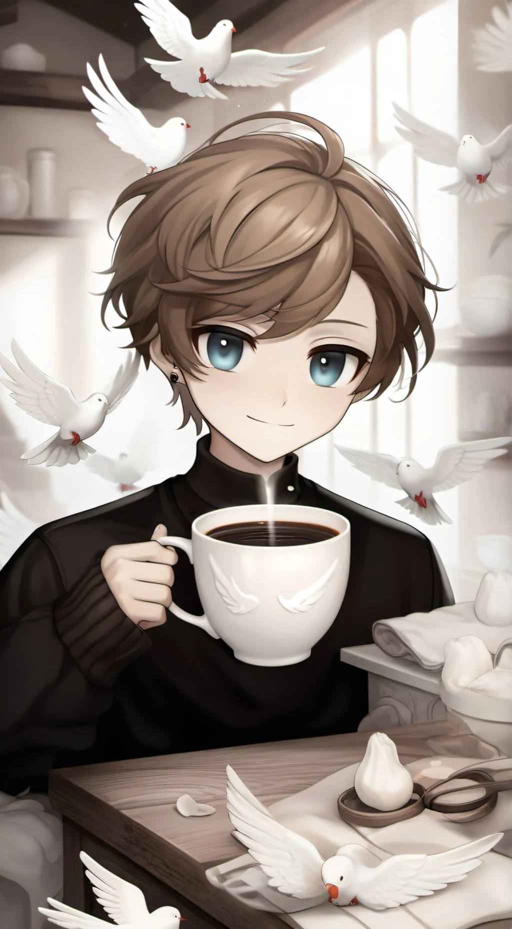 ai character: Lucas background