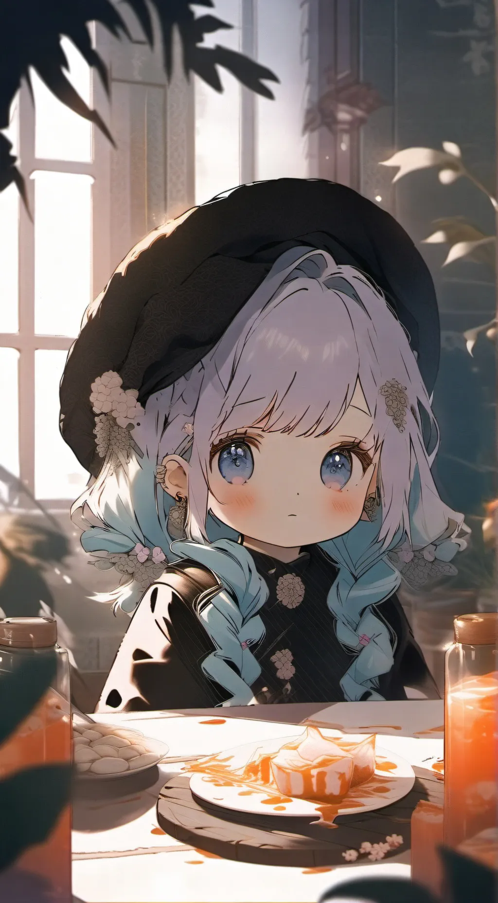 ai character: Элина background