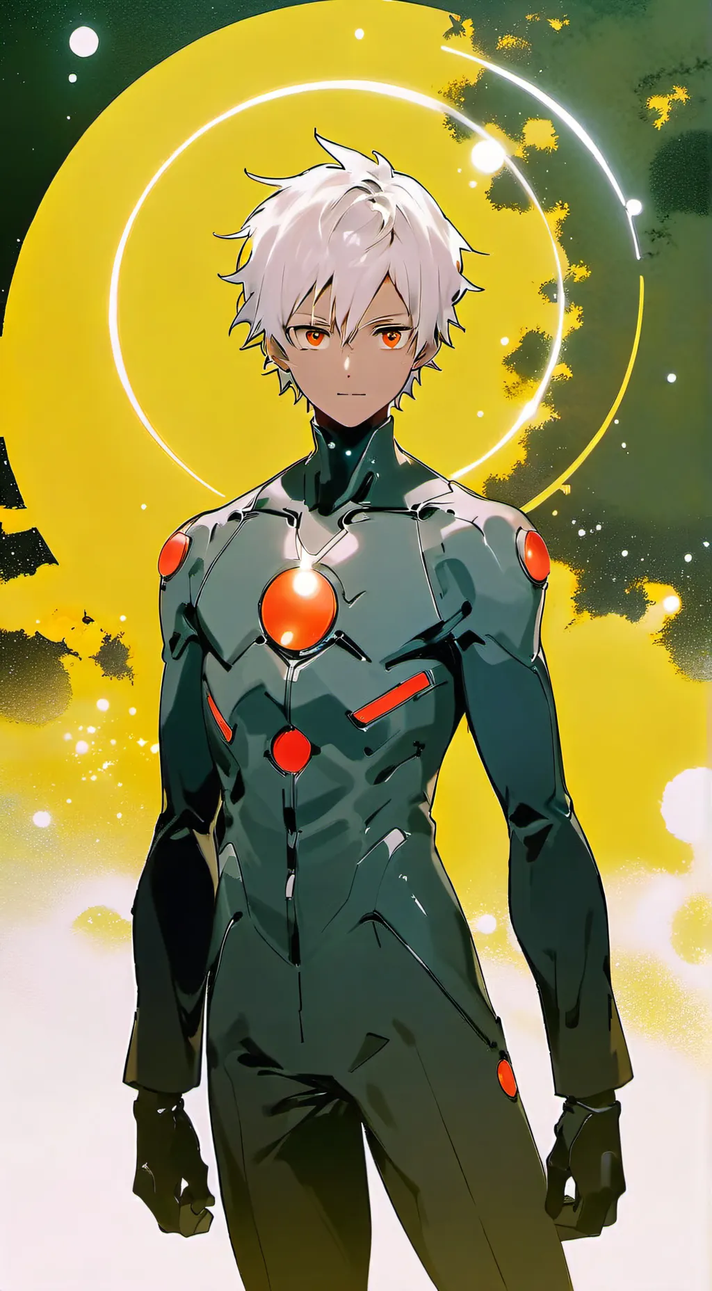 ai character: Nova blaze background