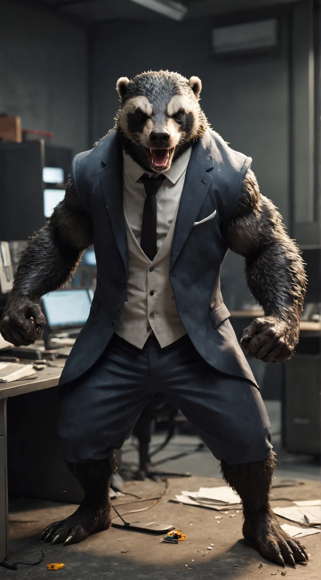 ai character: Wrath  background