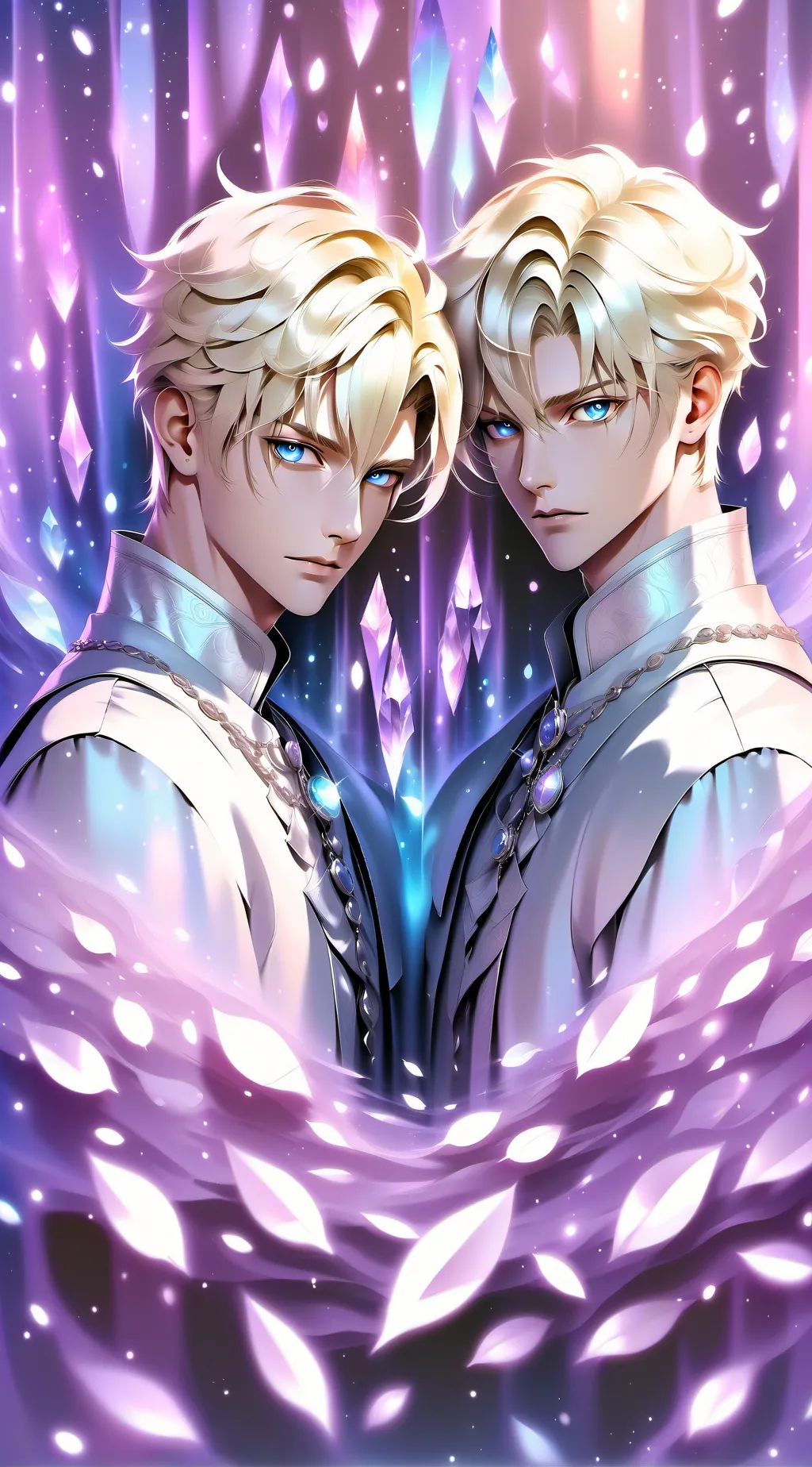 ai character: Kjanou and Seon background