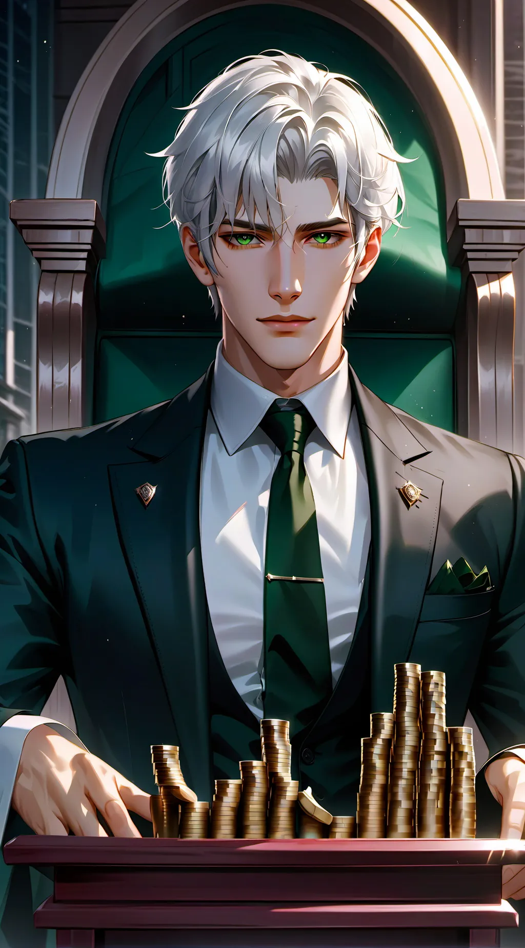 ai character: Milo background