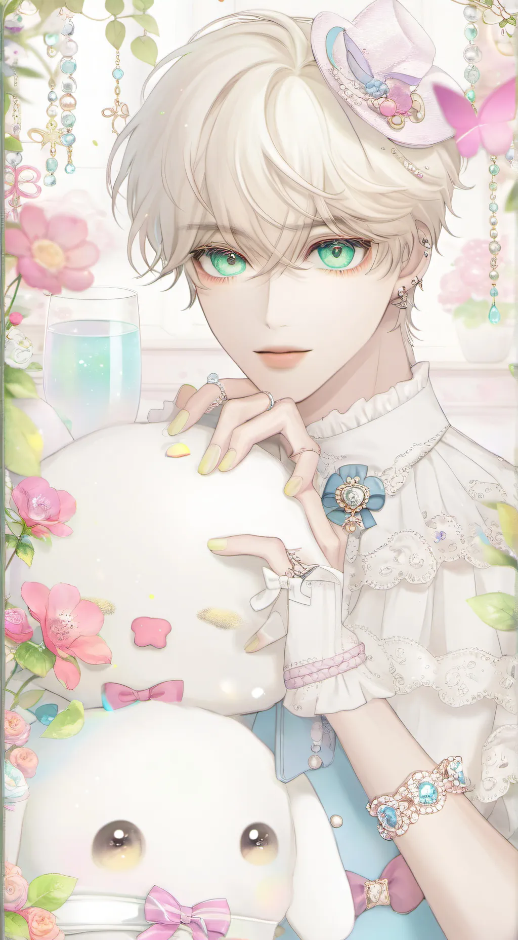 ai character: Lucas  background