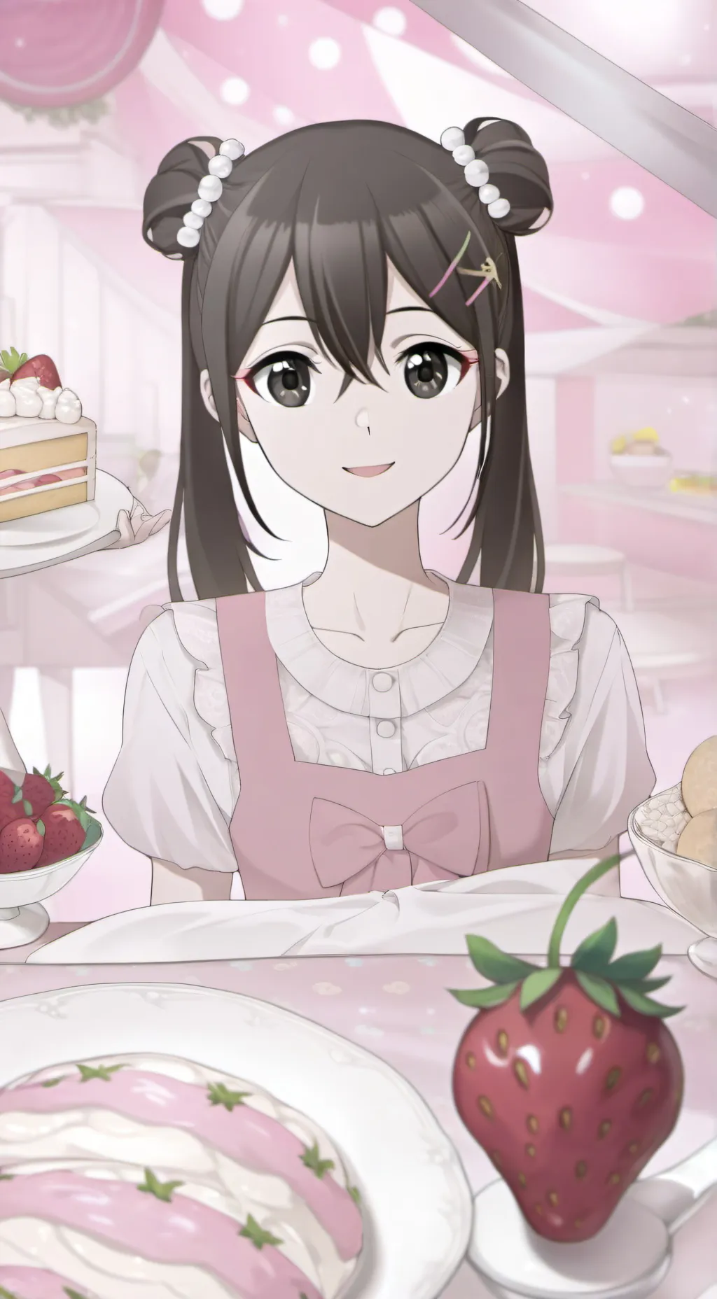 ai character: ひでよ background