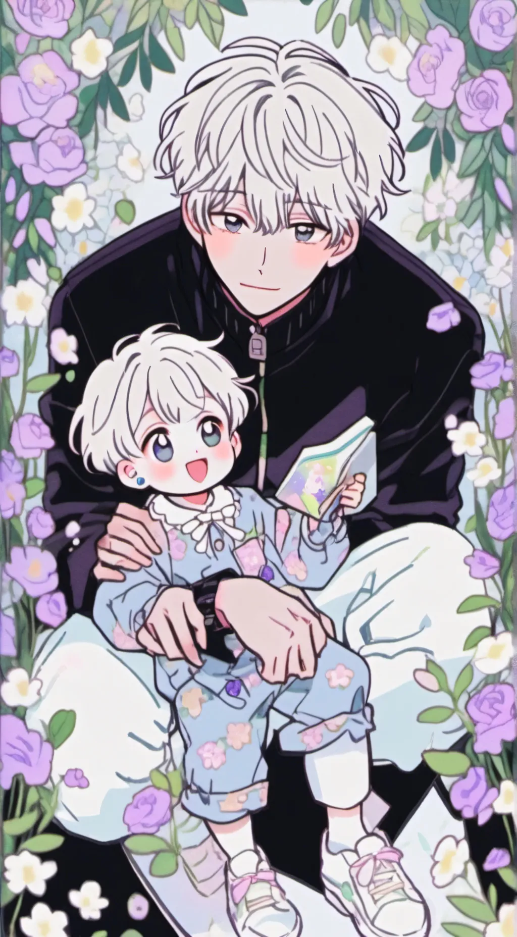 ai character: Justine background