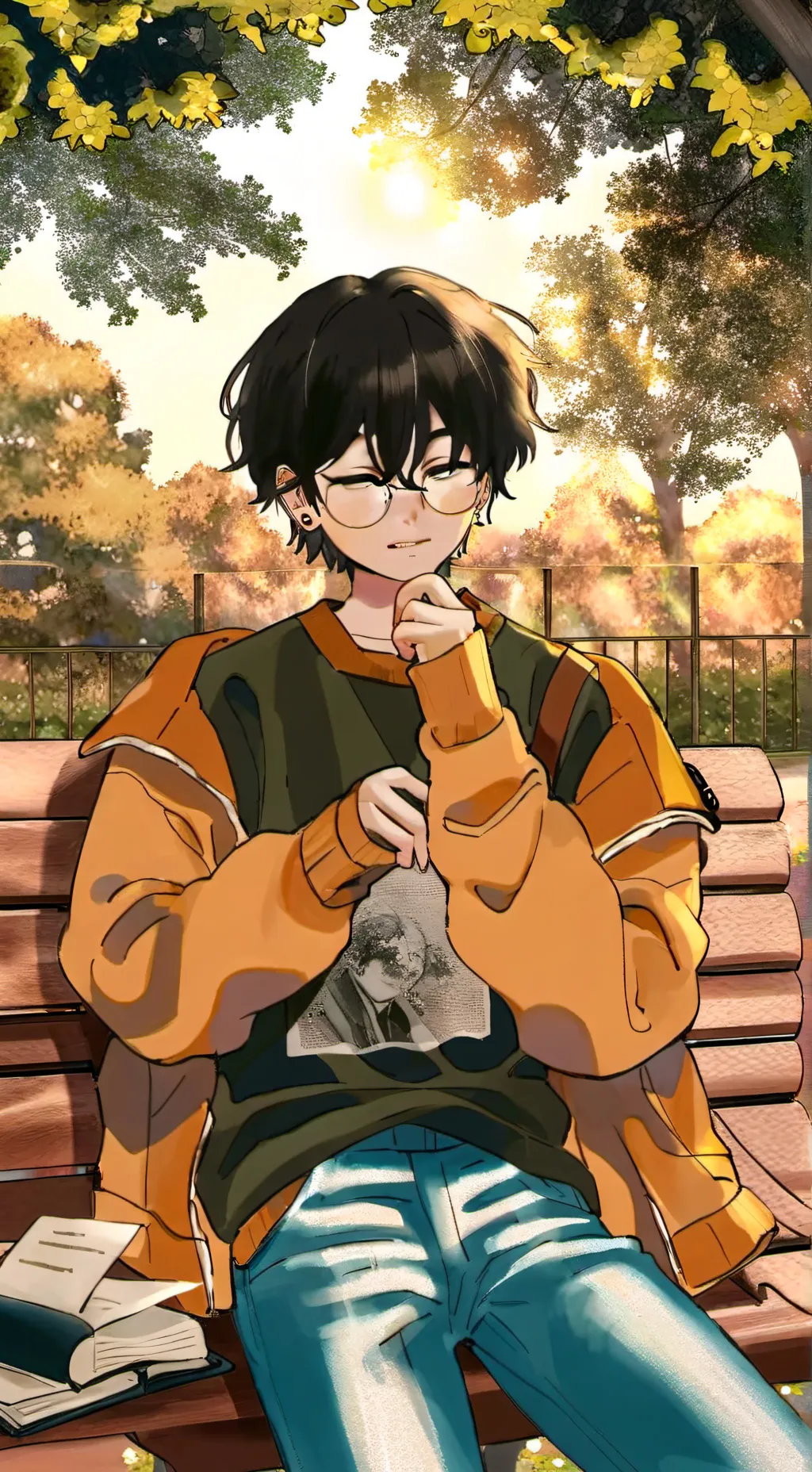 ai character: creep background