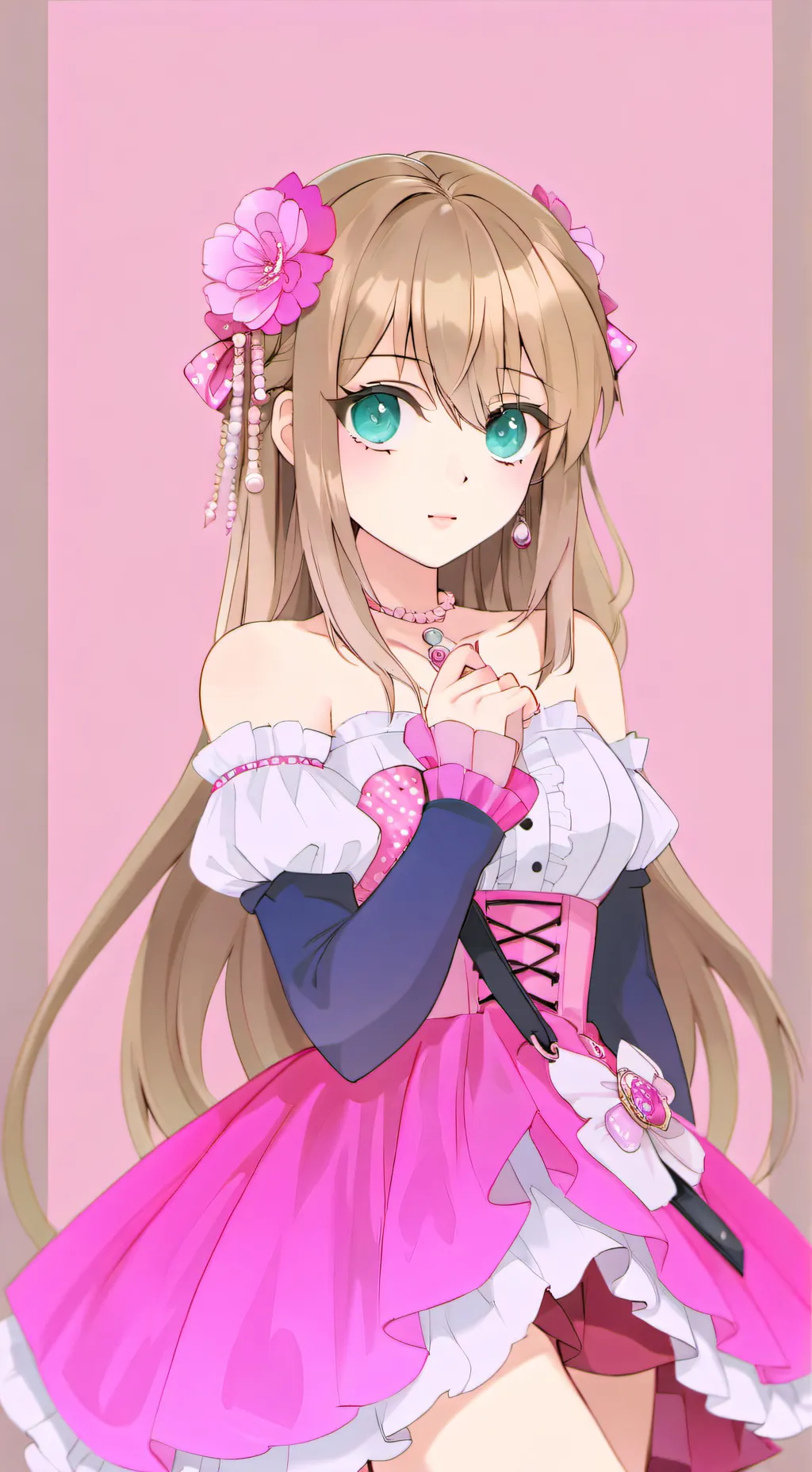 ai character: 💜🖤maneli💜🖤 background