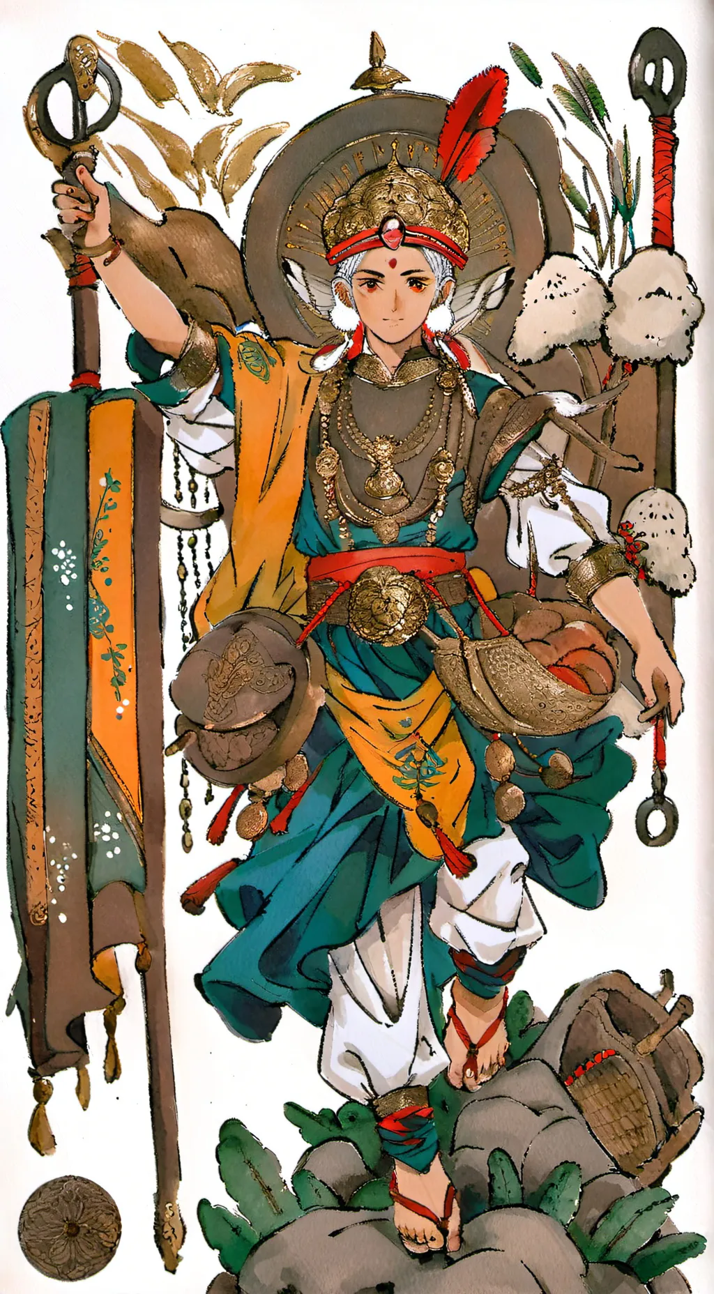 ai character: Malum background