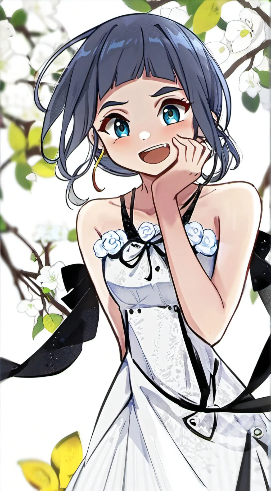 ai character: Zoéy  background