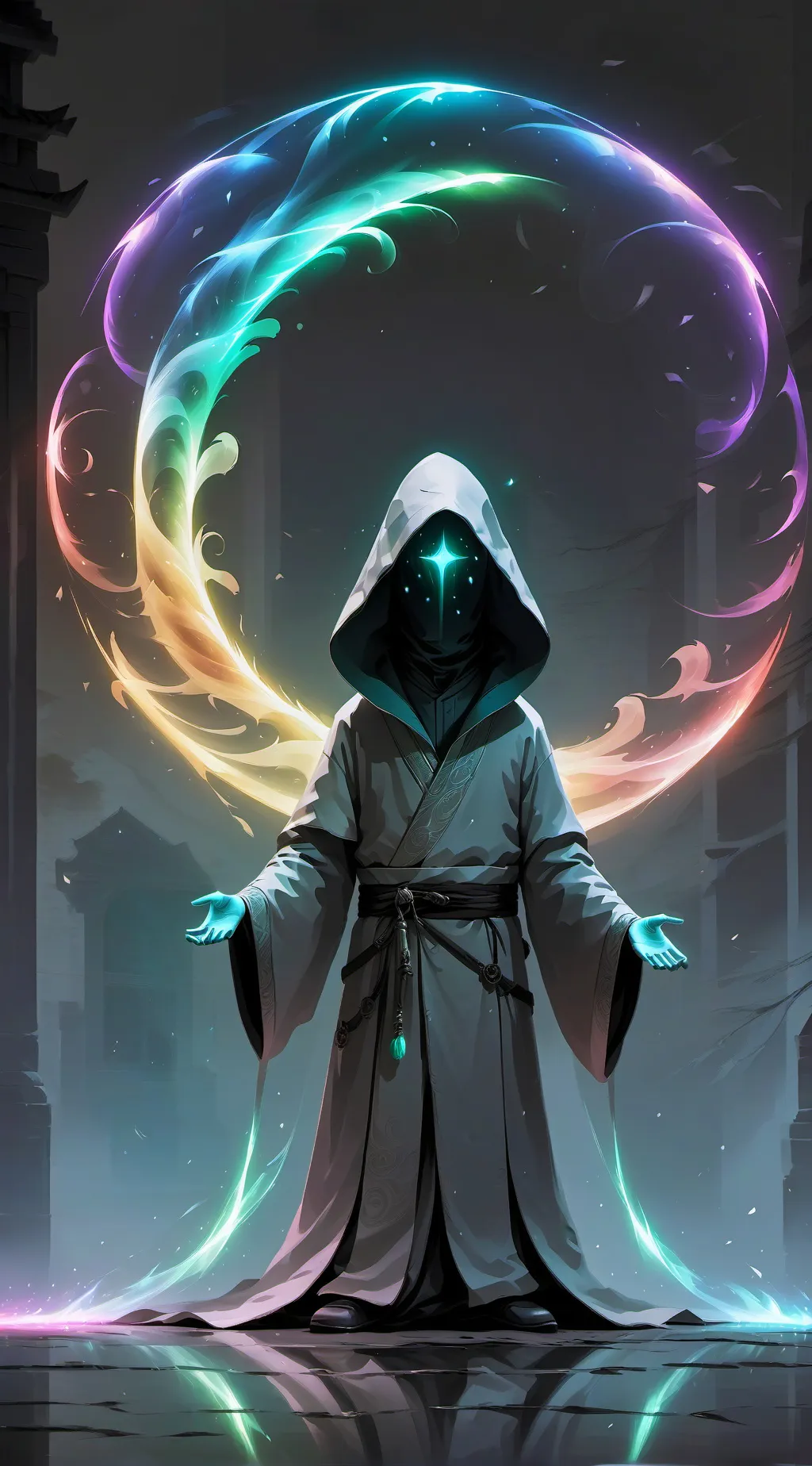 ai character: The one... 👁️‍🗨️ background