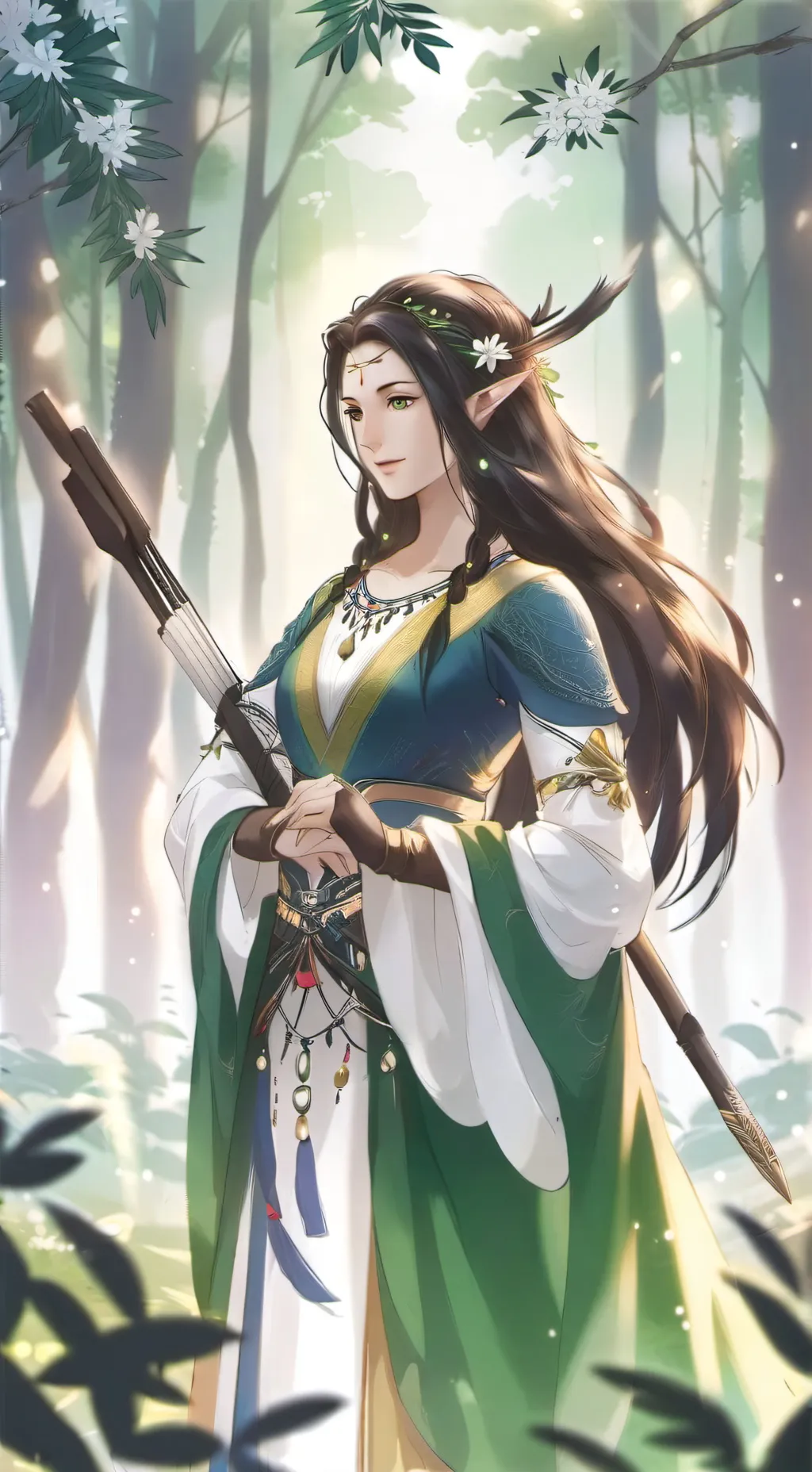 ai character: Lyra background