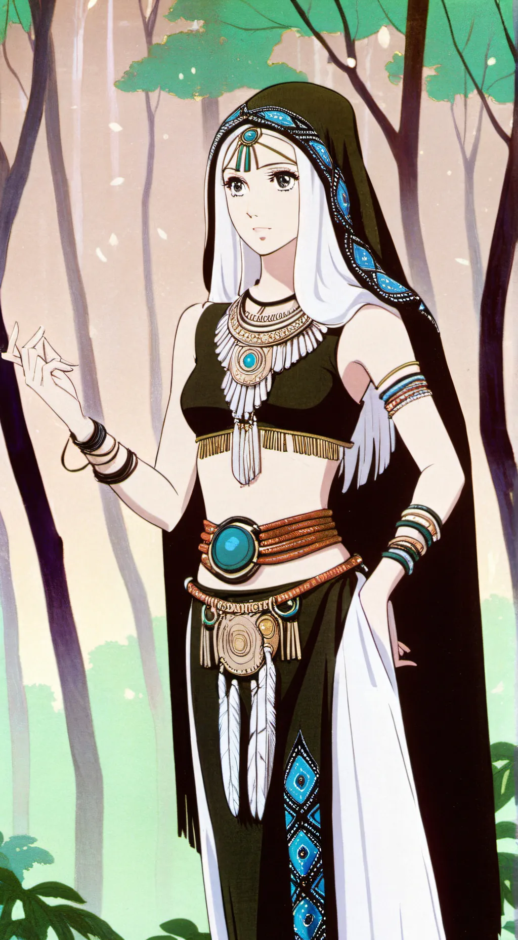 ai character: Giantess hunter background