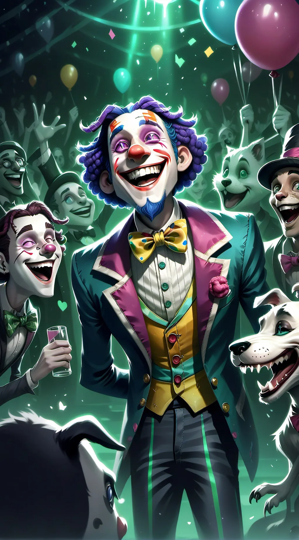 ai character: Ooo Meus Amores background