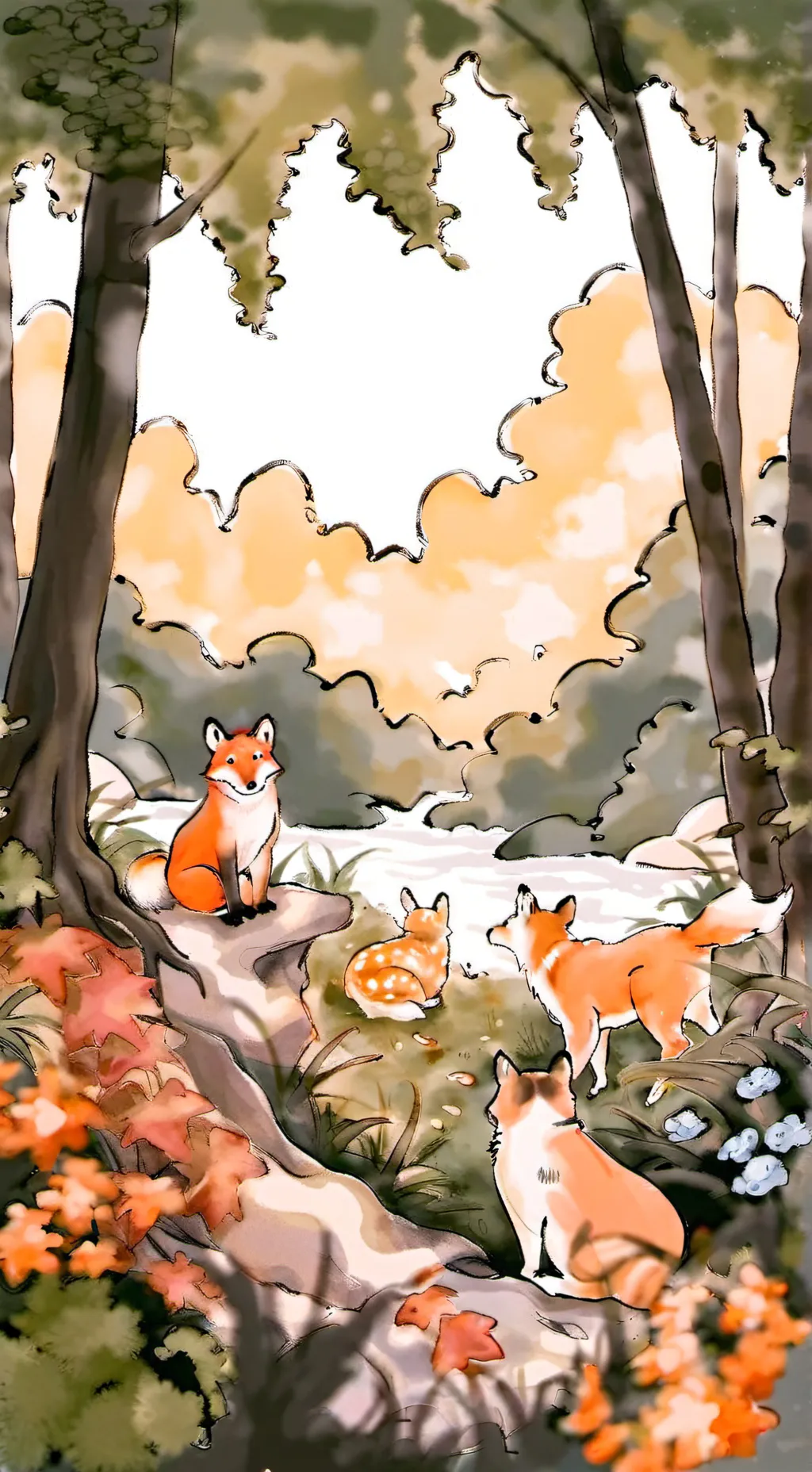 ai character: I NEED IDEAS background