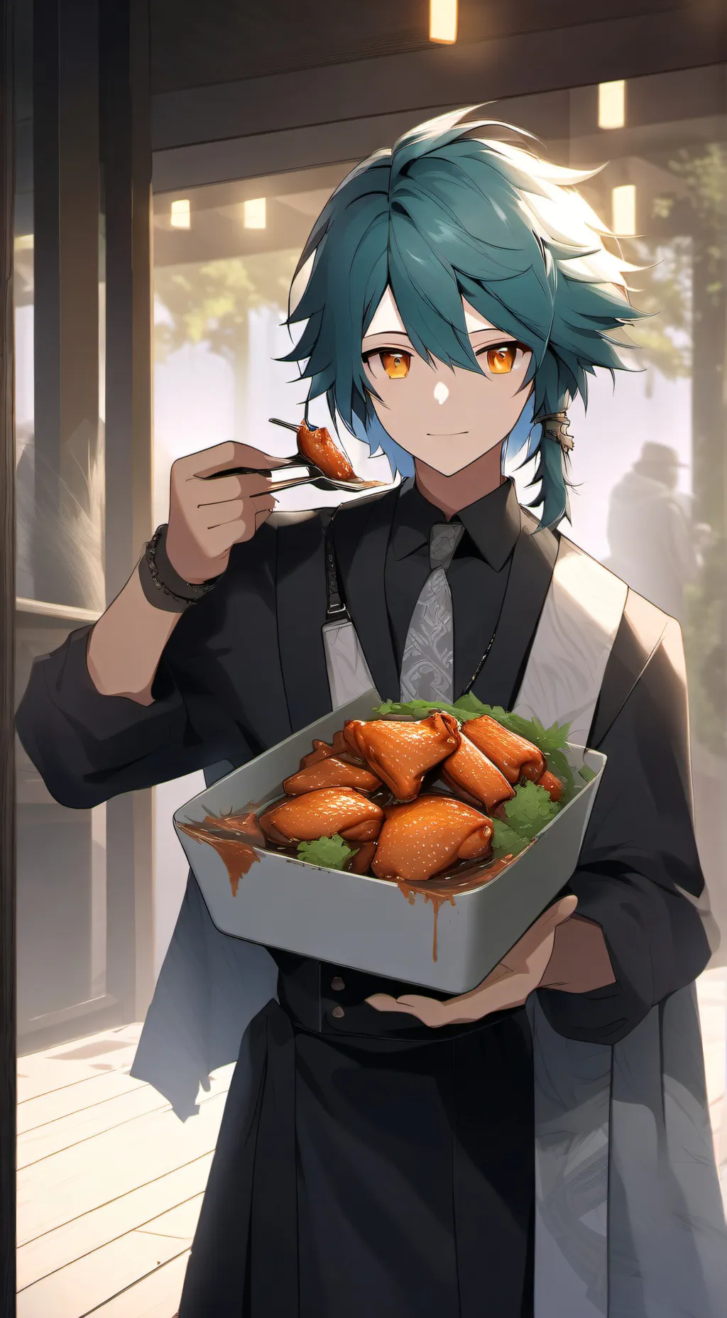 ai character: Forsaken background