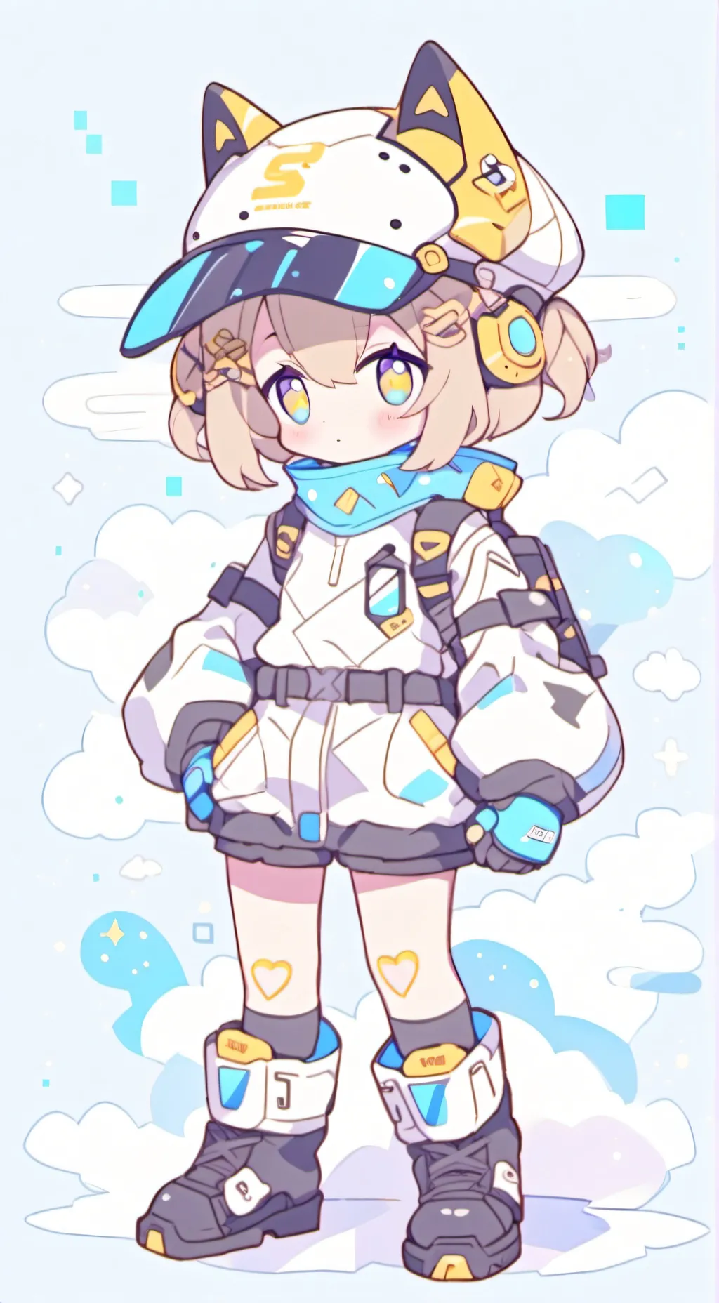 ai character: garnold background