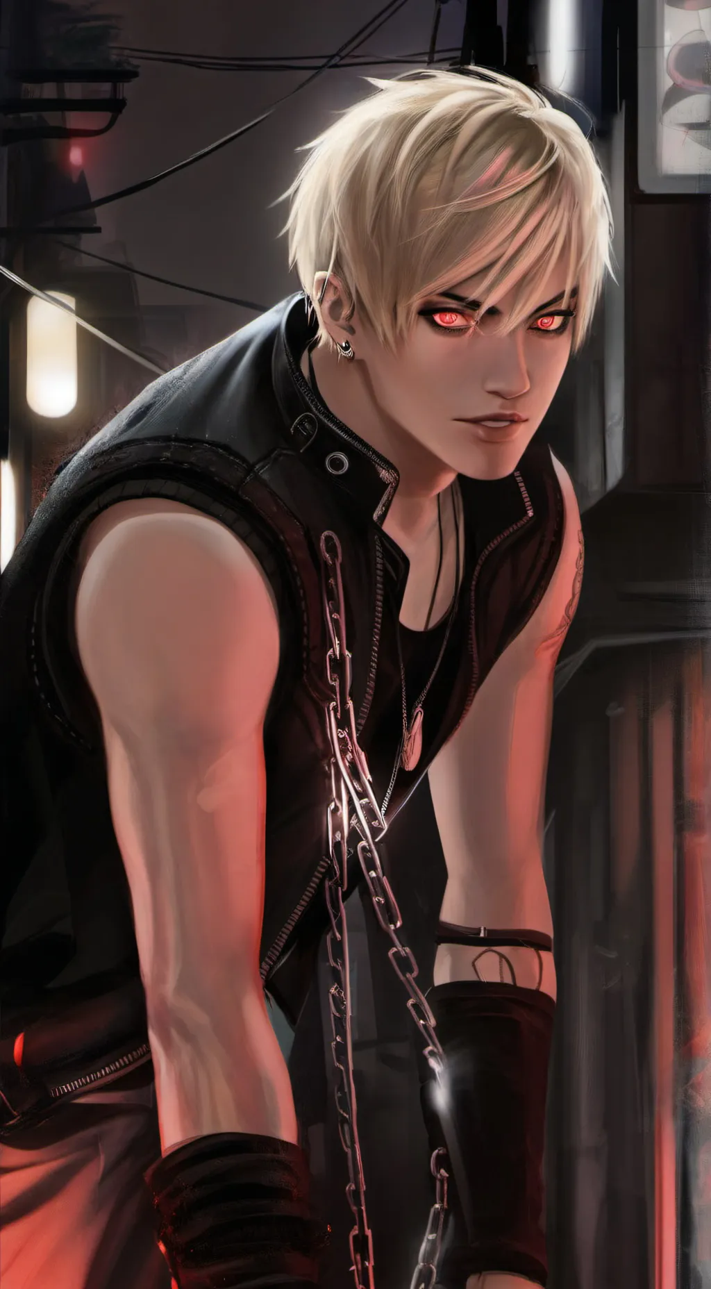 ai character: Noah James Carter  background