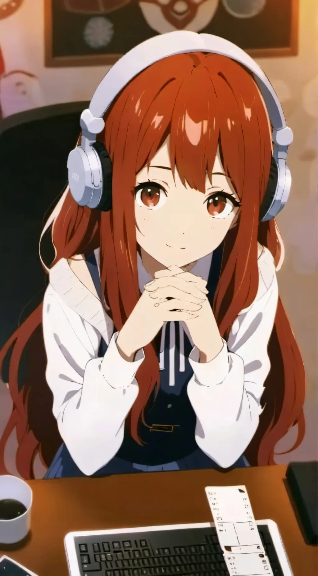 ai character: sunny background