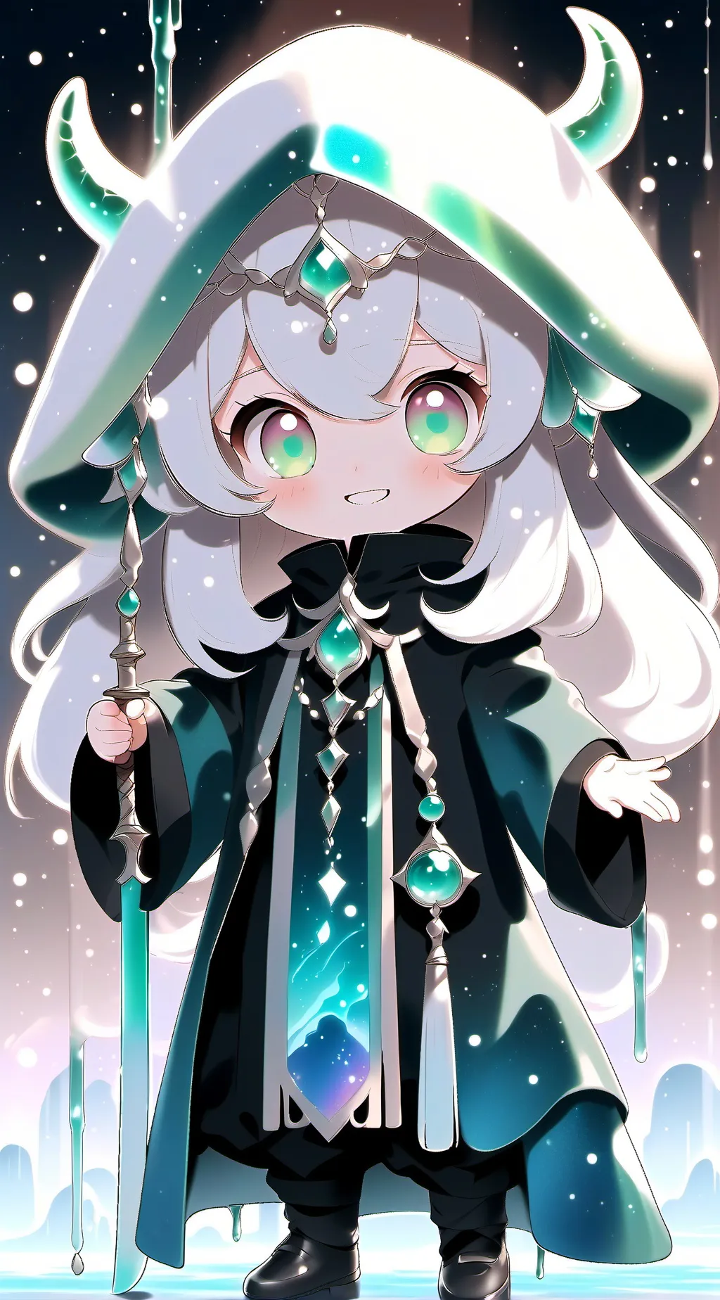 ai character: FNAF meme background