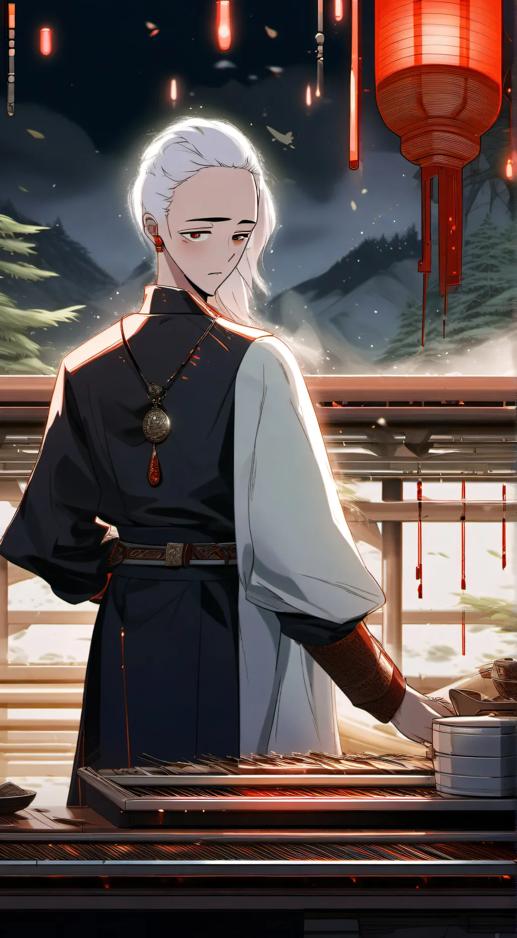 ai character: hmm idk background