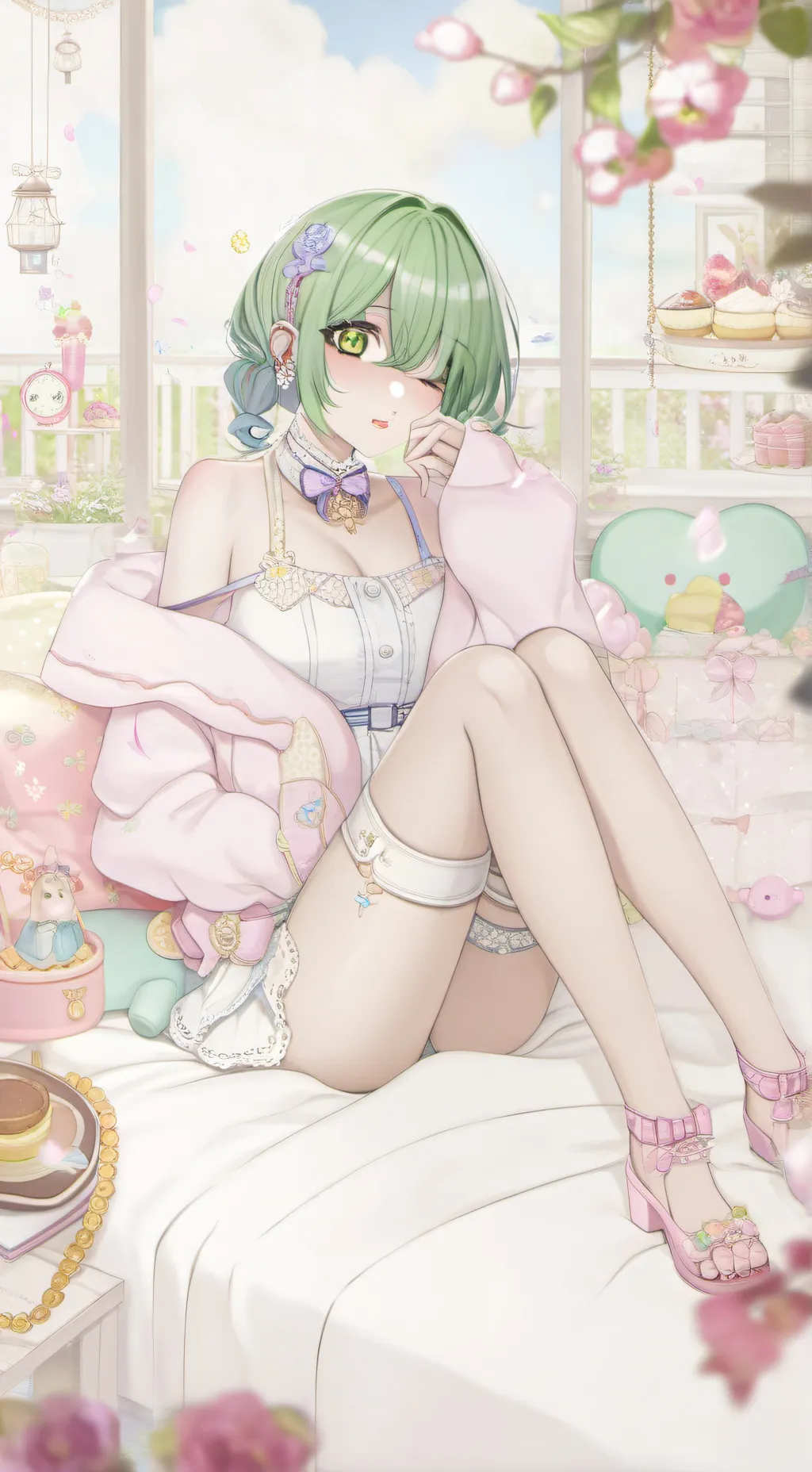 ai character: Lily background