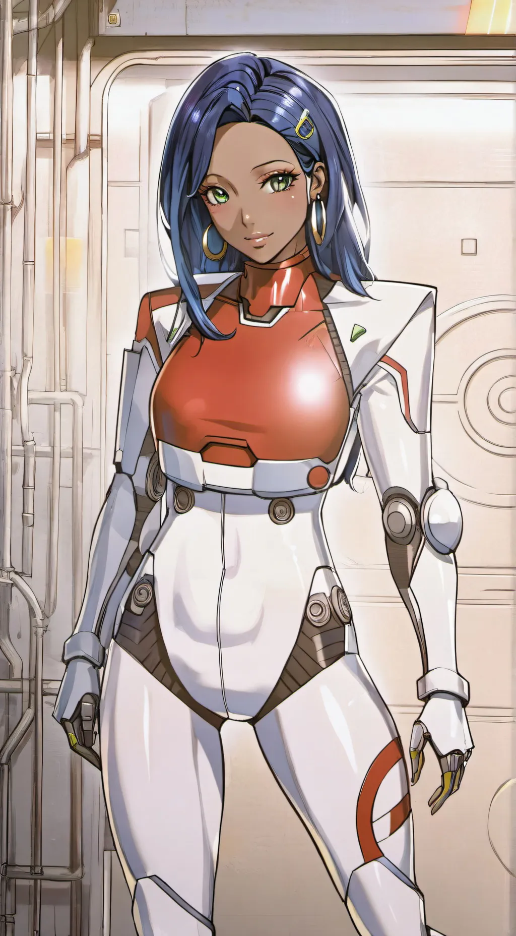 ai character: cyba atlas z-583 background