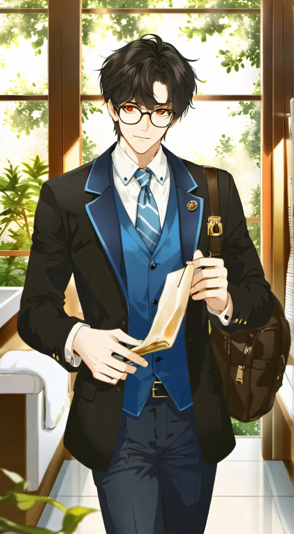 ai character: Teacher (pee) background