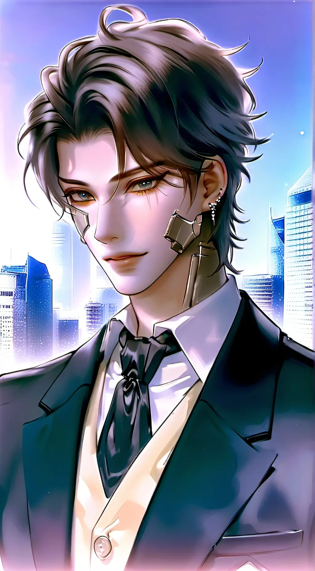 ai character: Lucifer  background