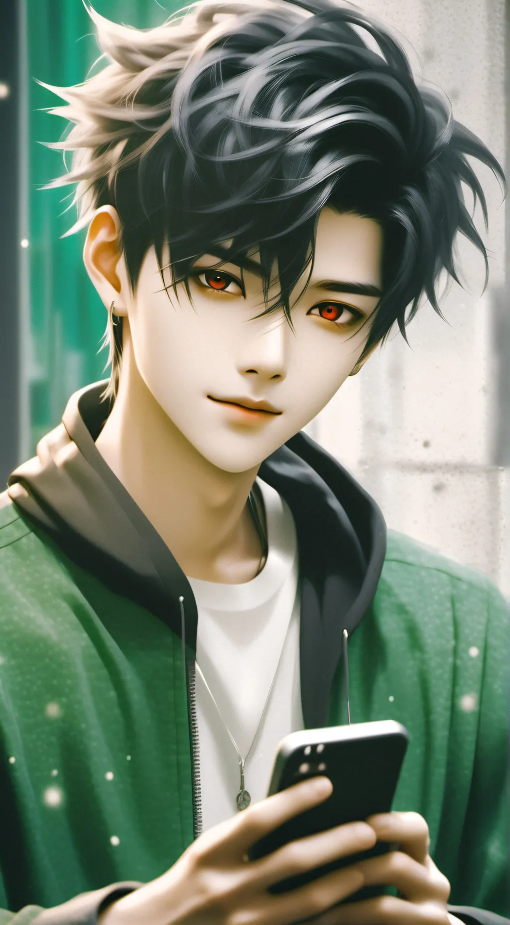 ai character: Tech-Tethered Rival background