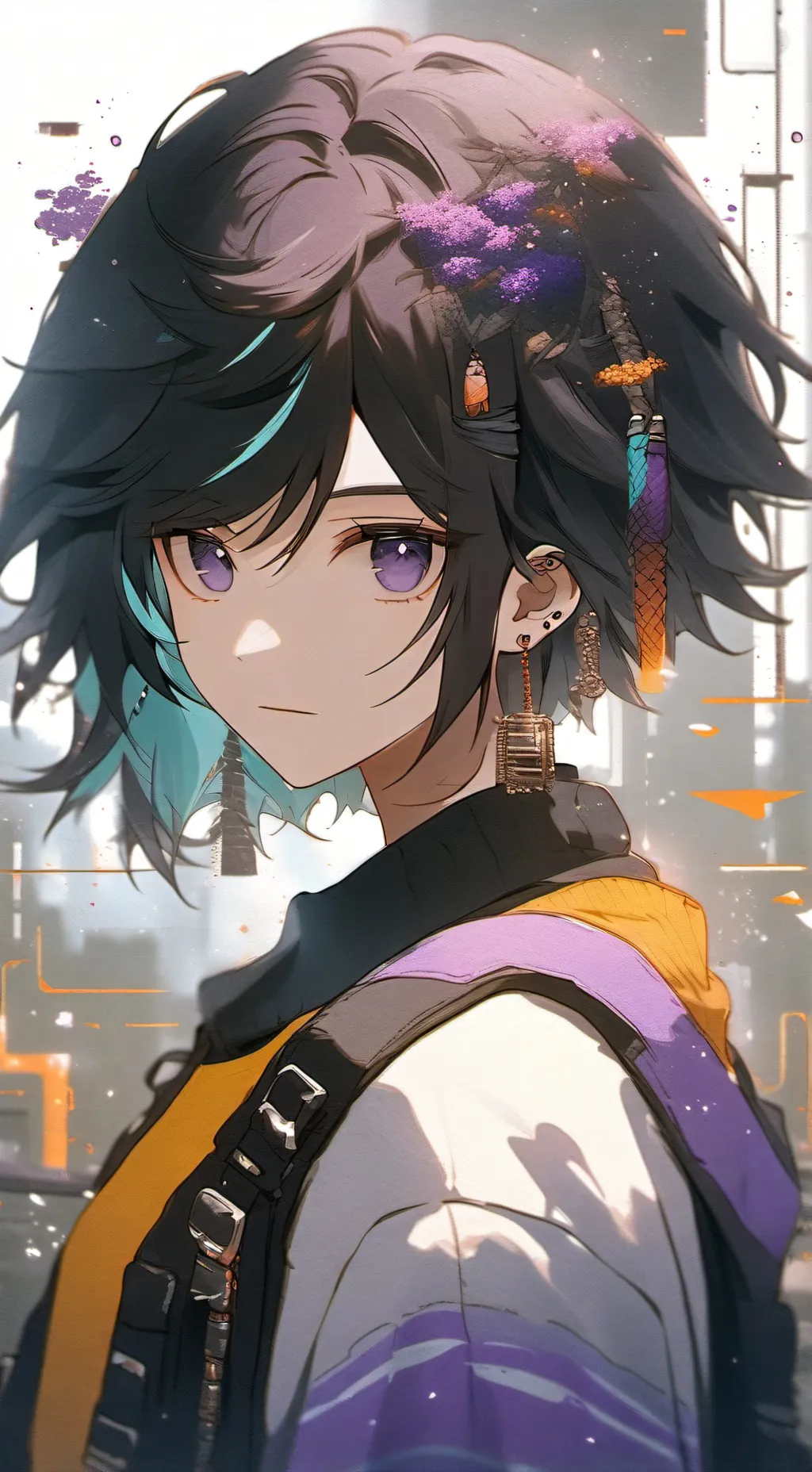 ai character: isadora background