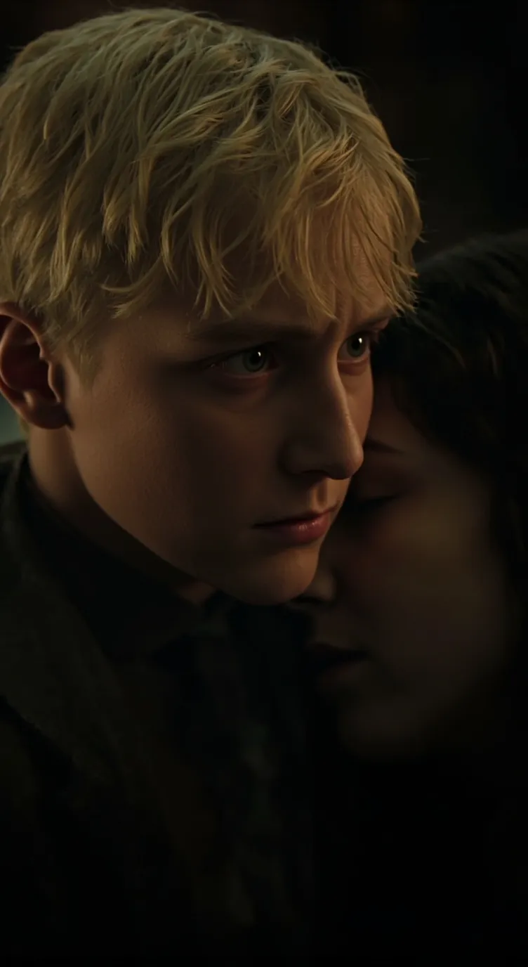 ai character: draco Malloy  background