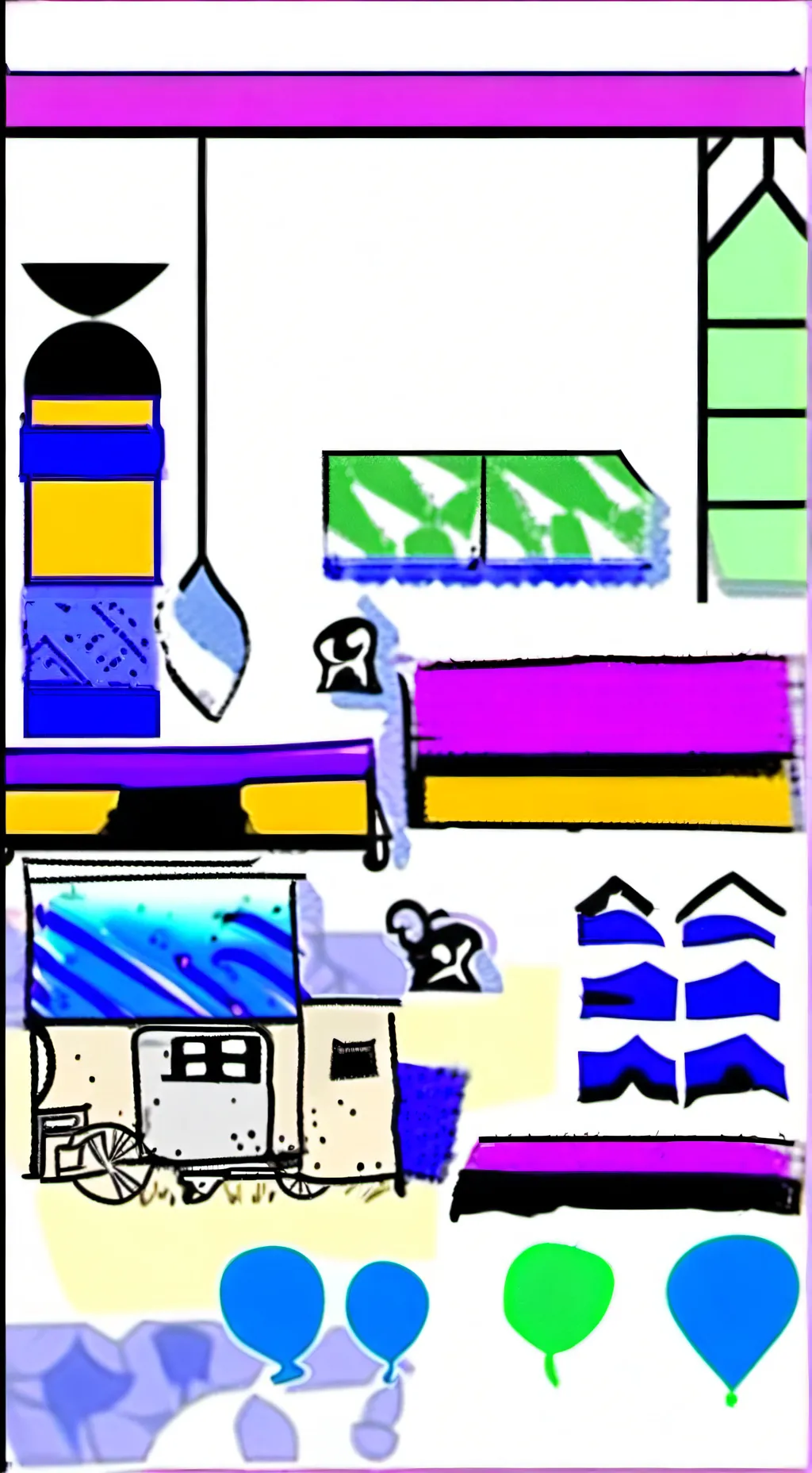 ai character: finally back background