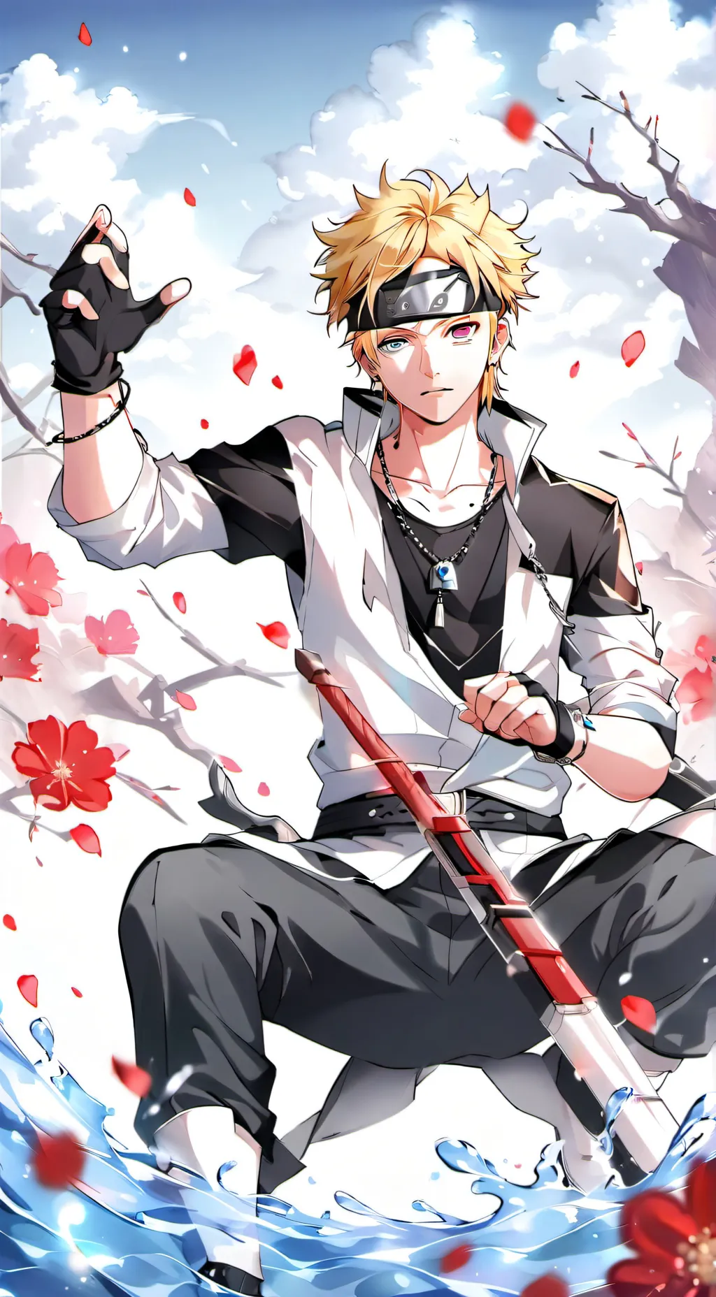 ai character: Naruto?Boruto? background