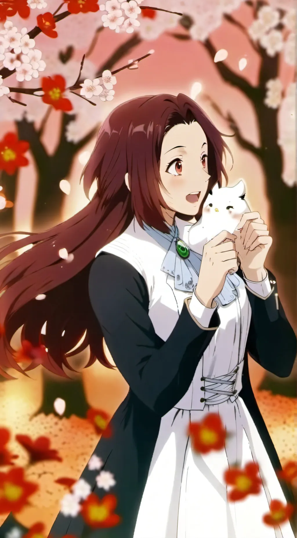 ai character: Tanjiro likes Y/n? background