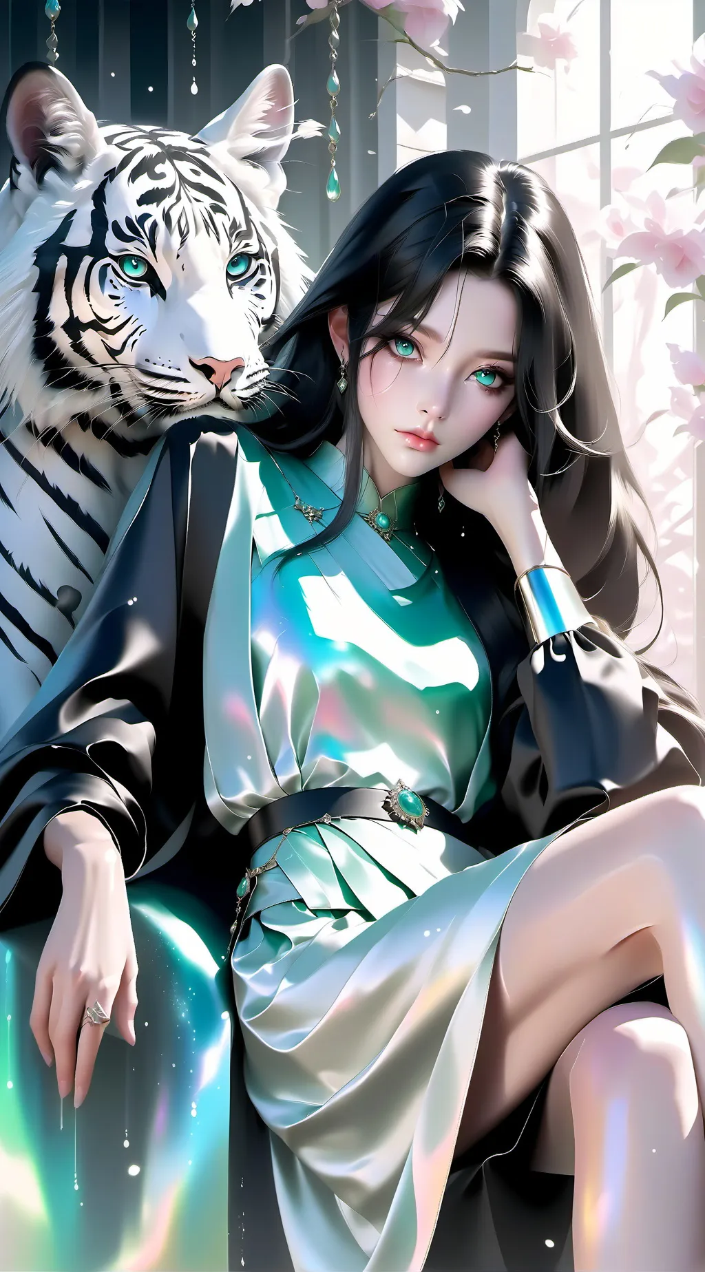 ai character: Лера background