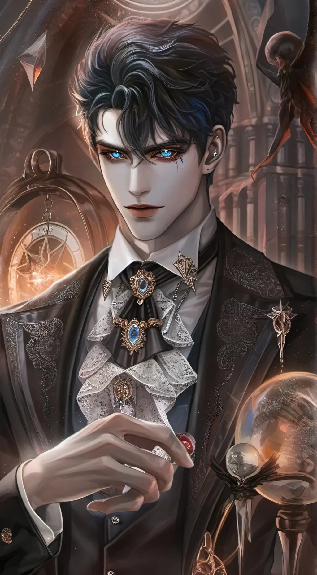 ai character: Mason Hank background