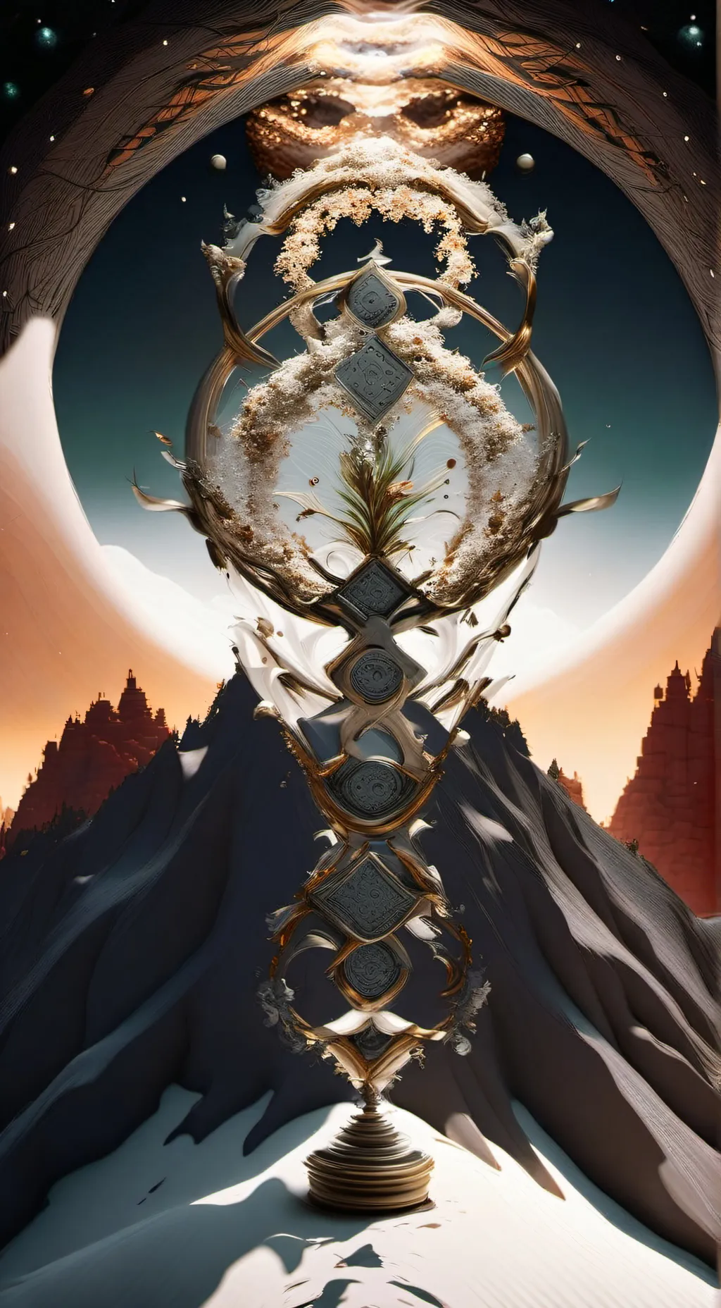 ai character: o infinito background