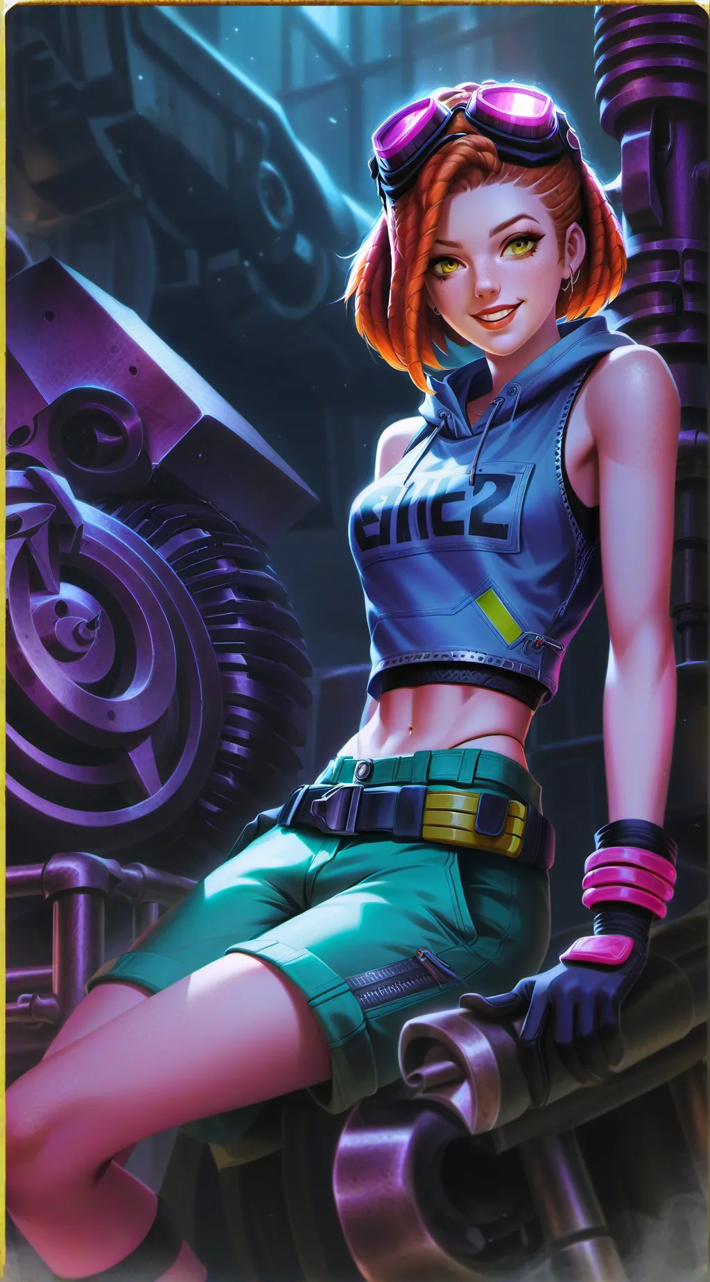 ai character: Cassie  background