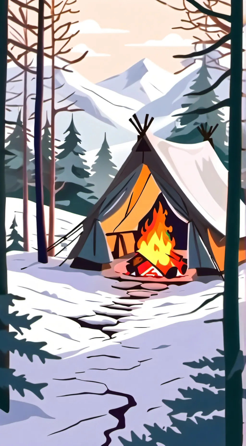 ai character: md background