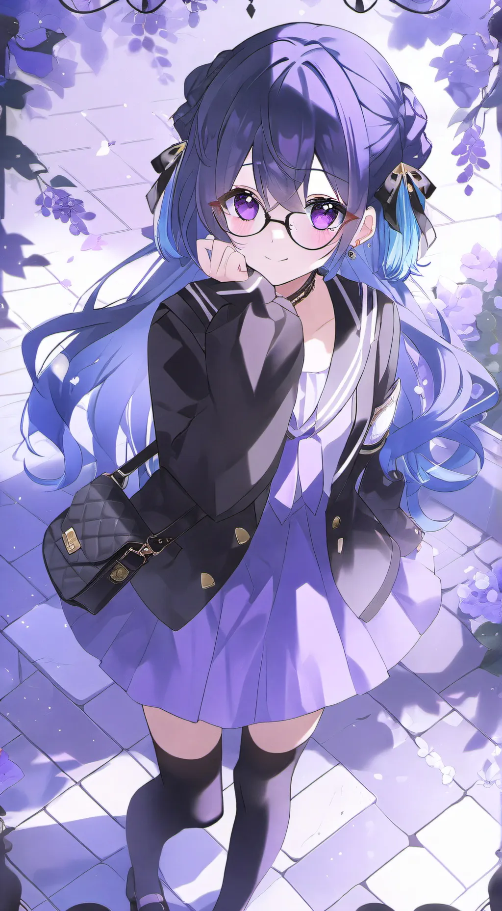 ai character: Luna background