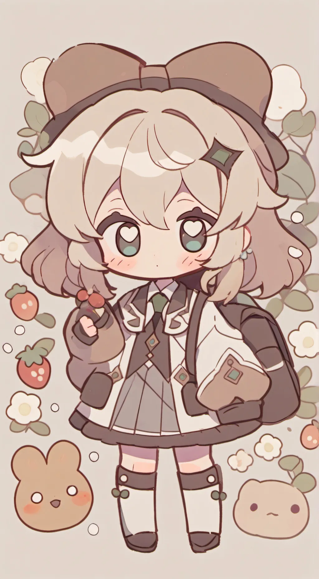 ai character: DANDYS HOOD!!!😼 background