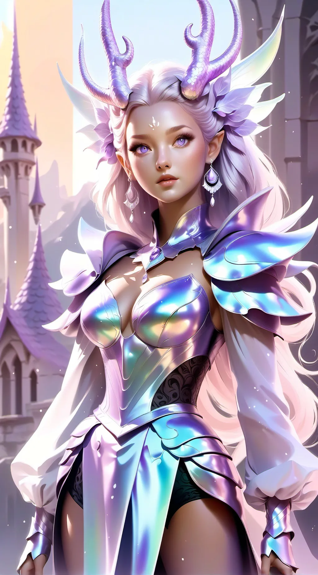 ai character: Shelly!!🐚🐚 background