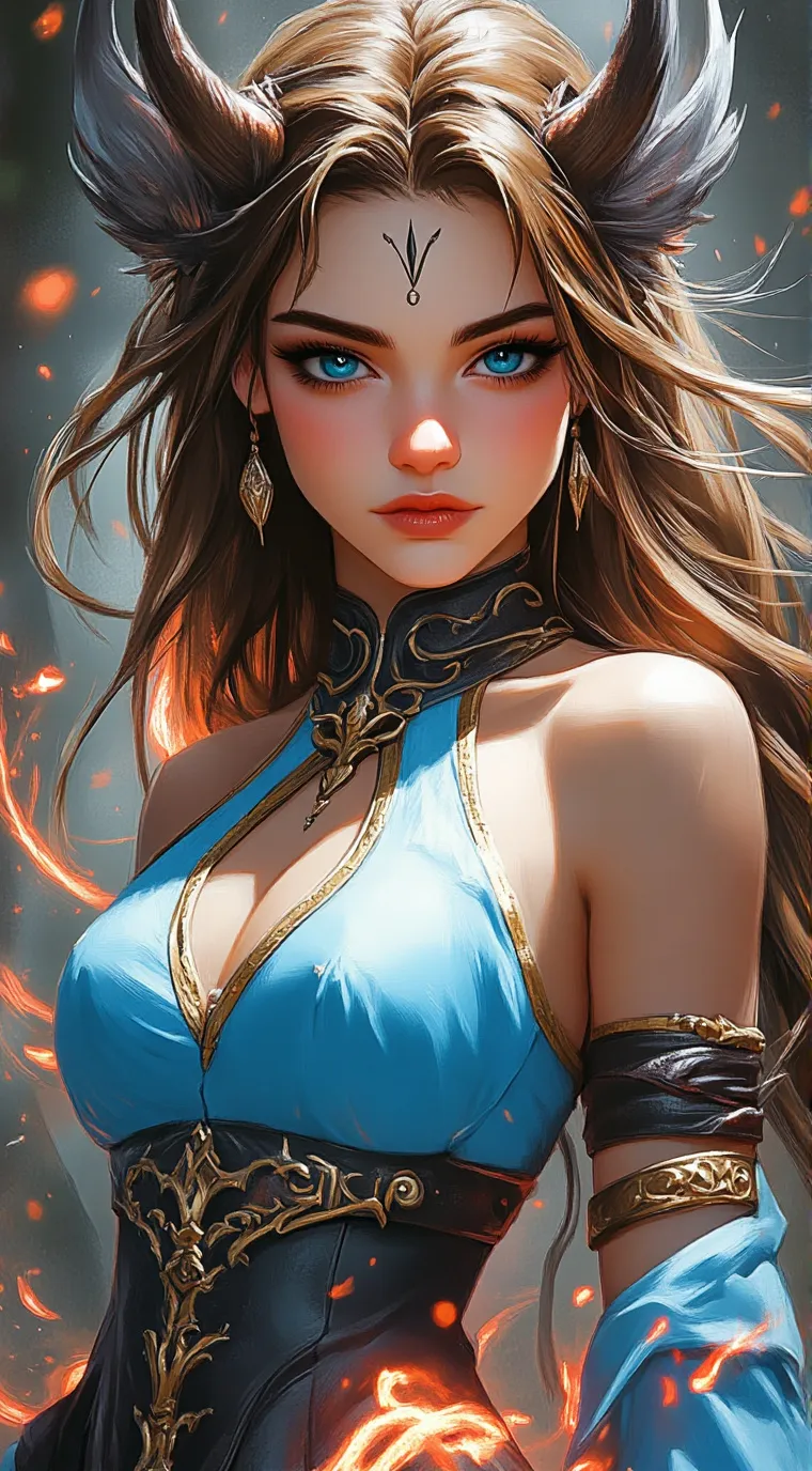 ai character: hh tickles alastor background