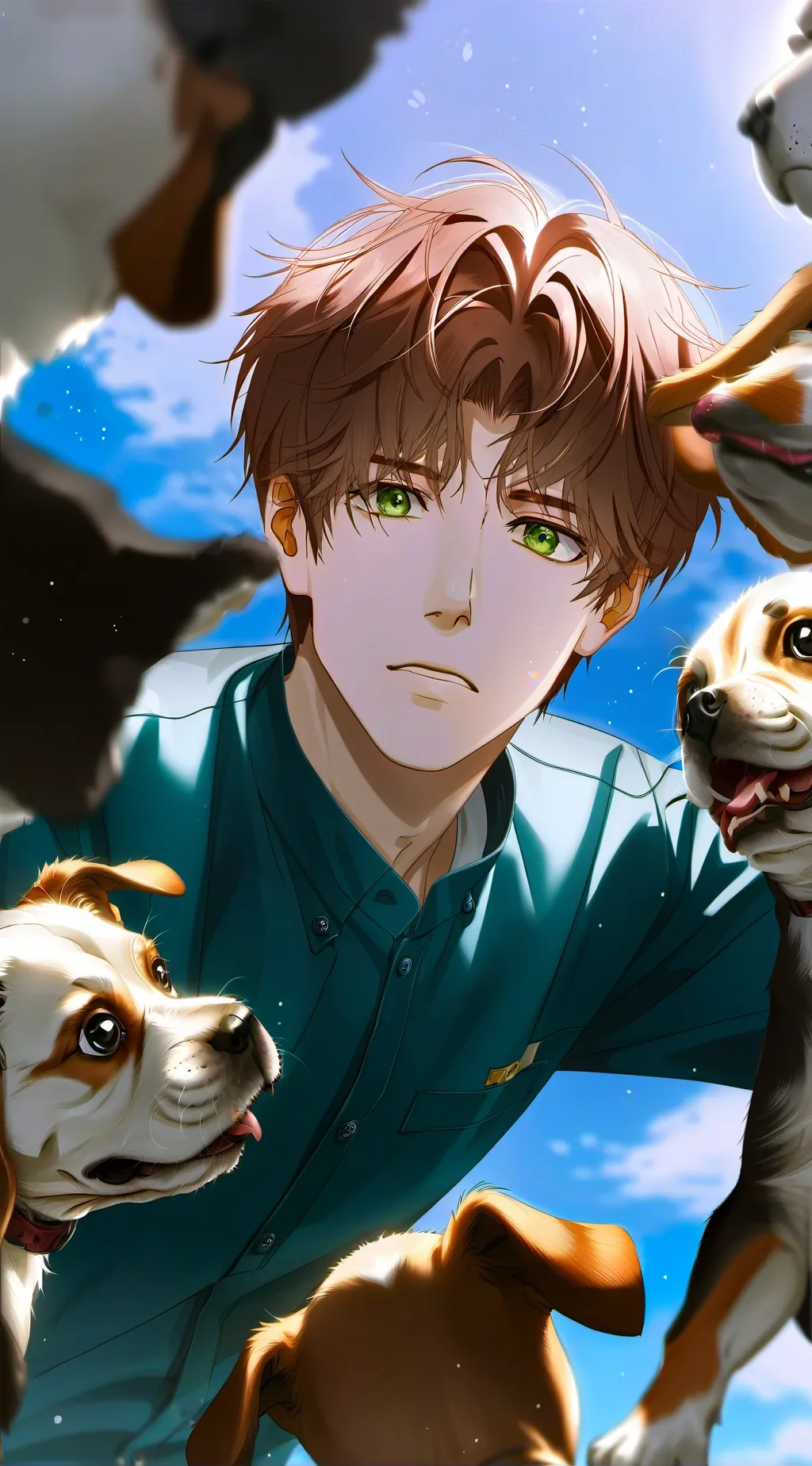 ai character: Nervous Bestie background