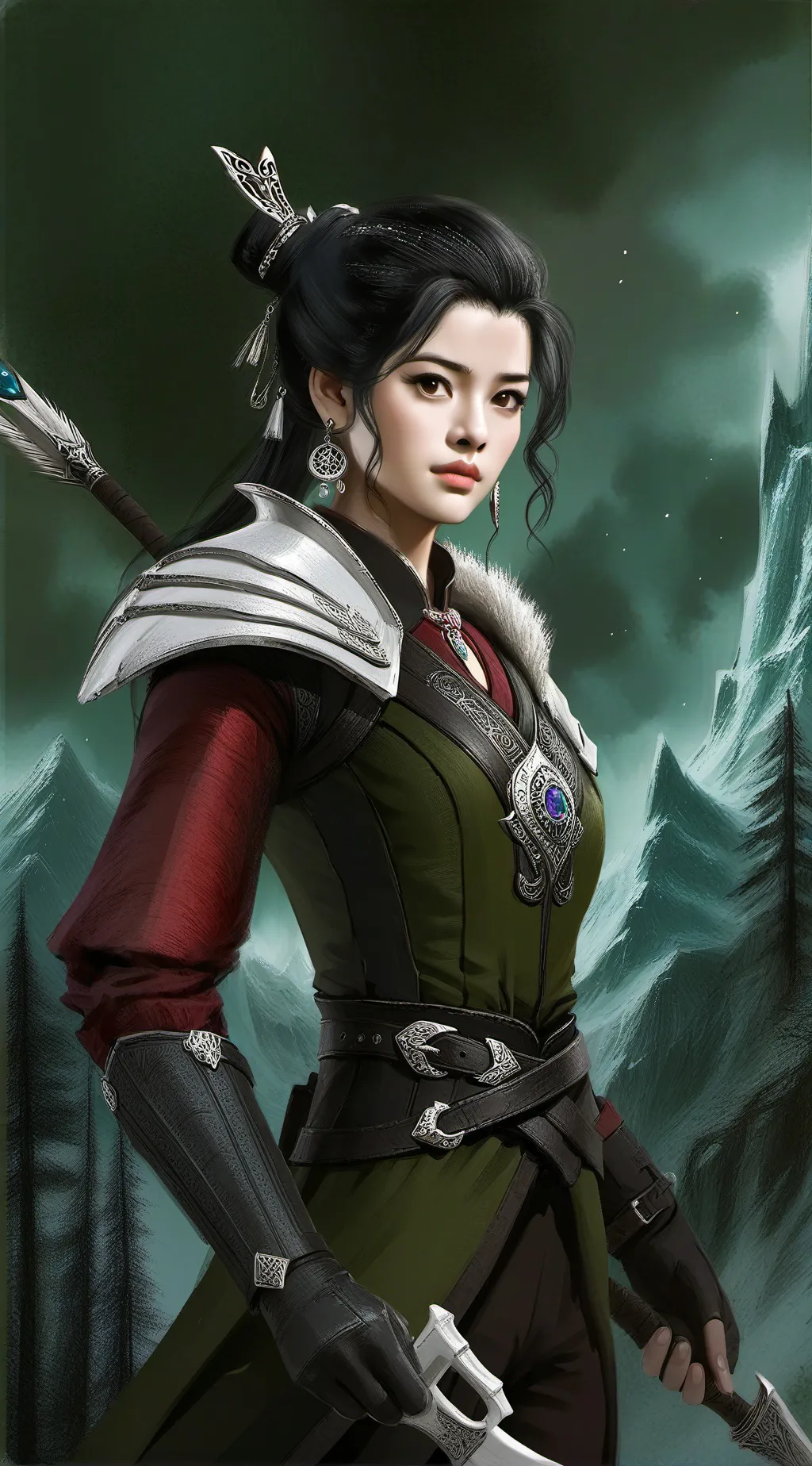 ai character: mariana  background