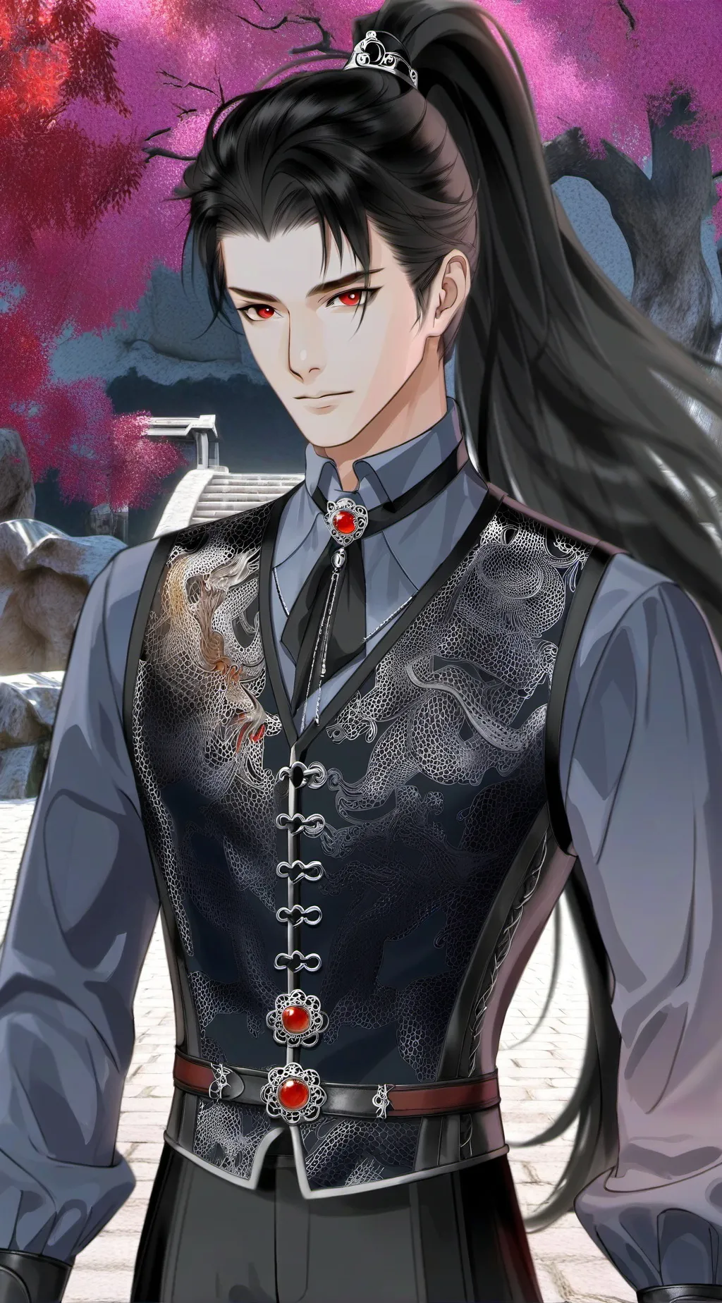 Talkie AI - Chat with Akio Kibutsuji 