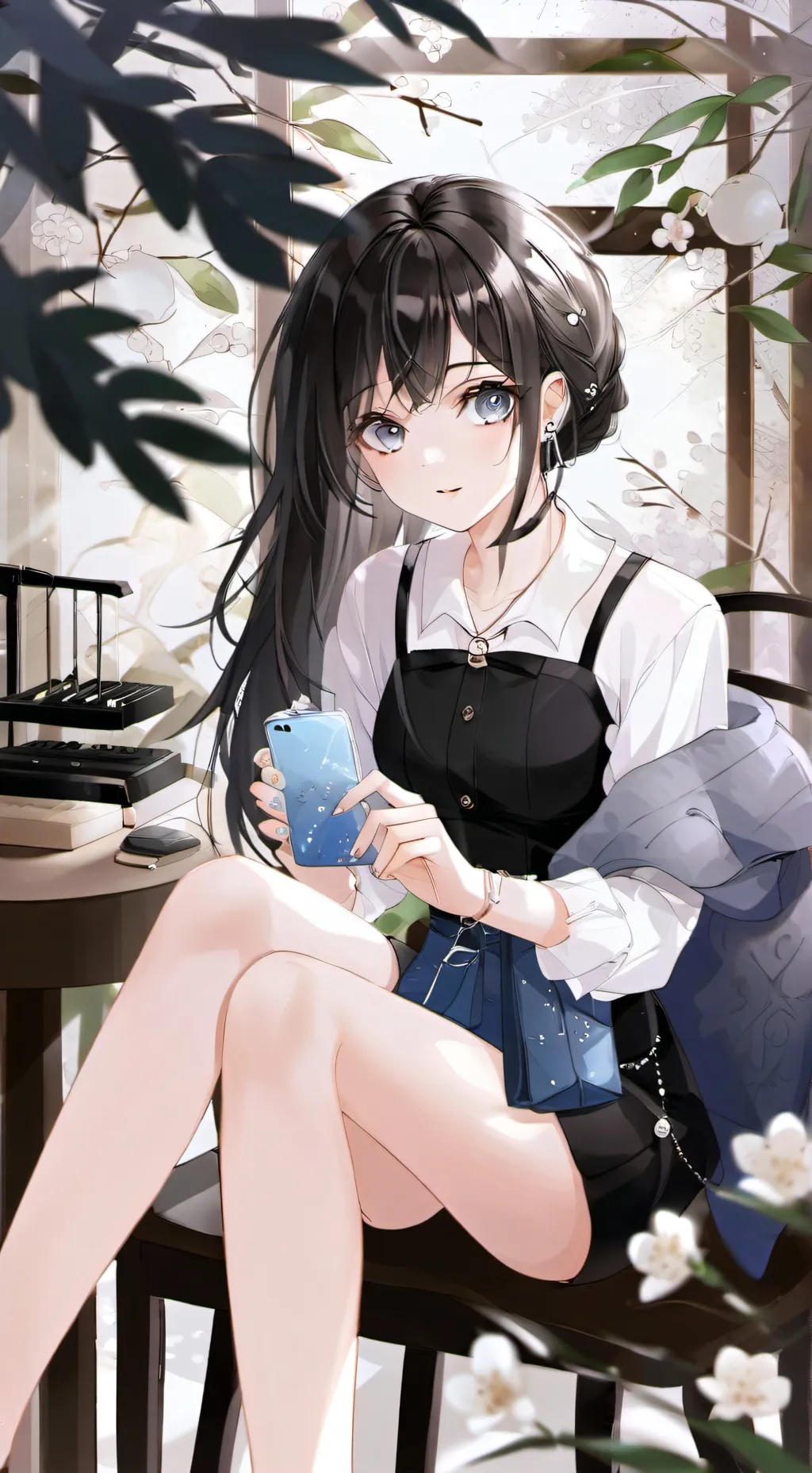 ai character: mika background