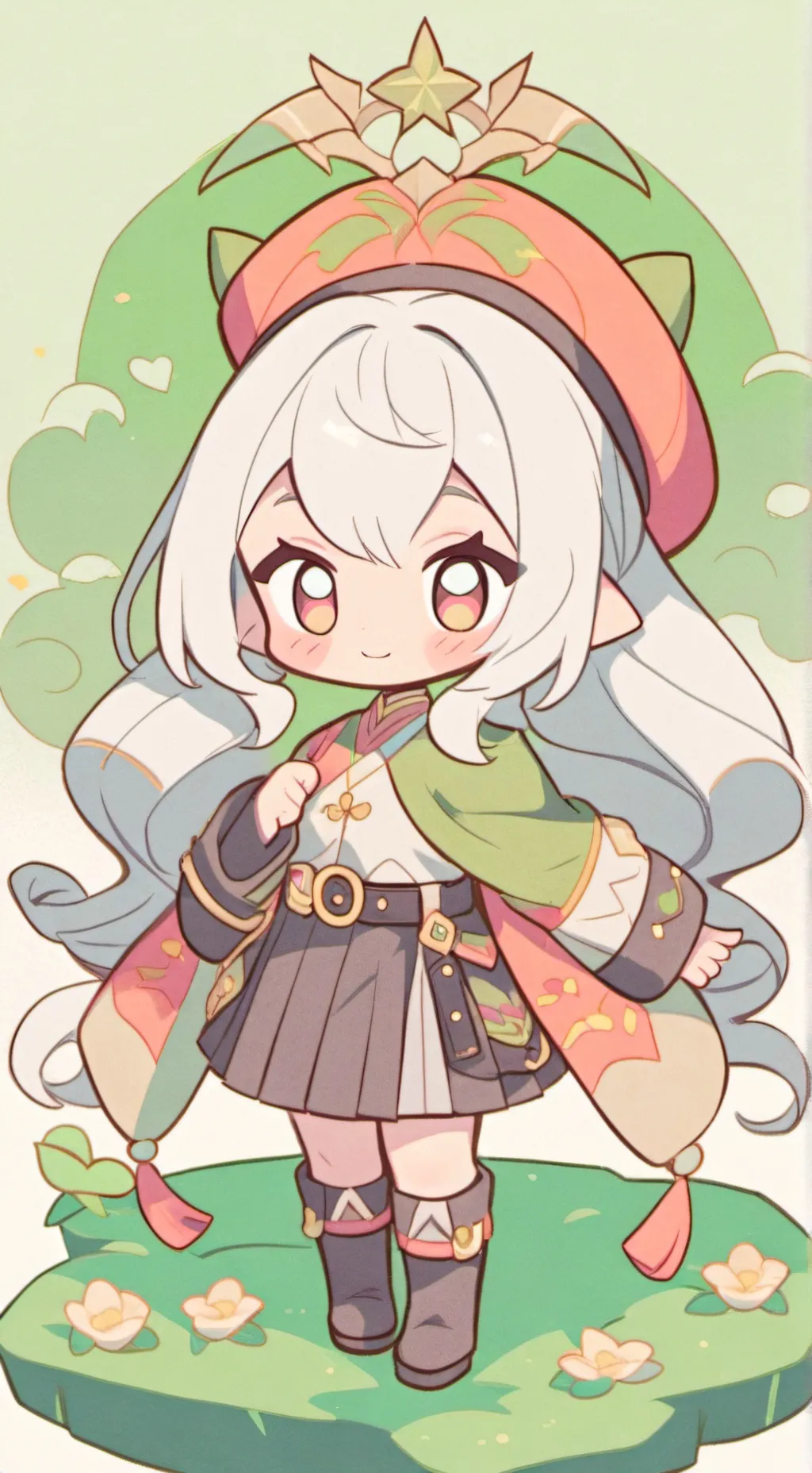 ai character: kpop demon hunters background